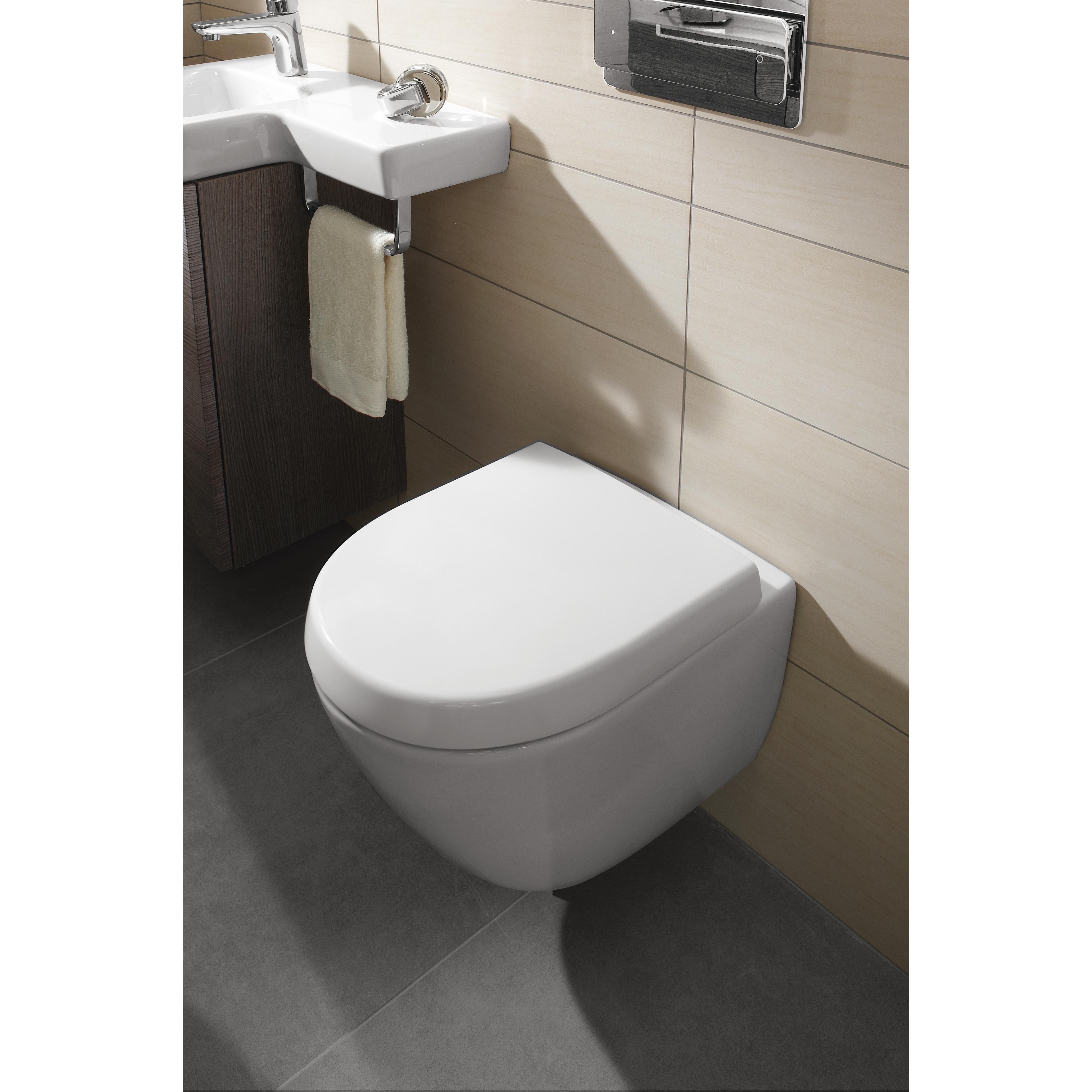 Vägghängd Toalettstol Villeroy & Boch Subway 2.0 med DirectFlush Kompakt