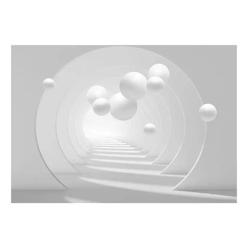 Självhäftande fototapet - 3D Tunnel 147x105 Storlek: 147x105 cm