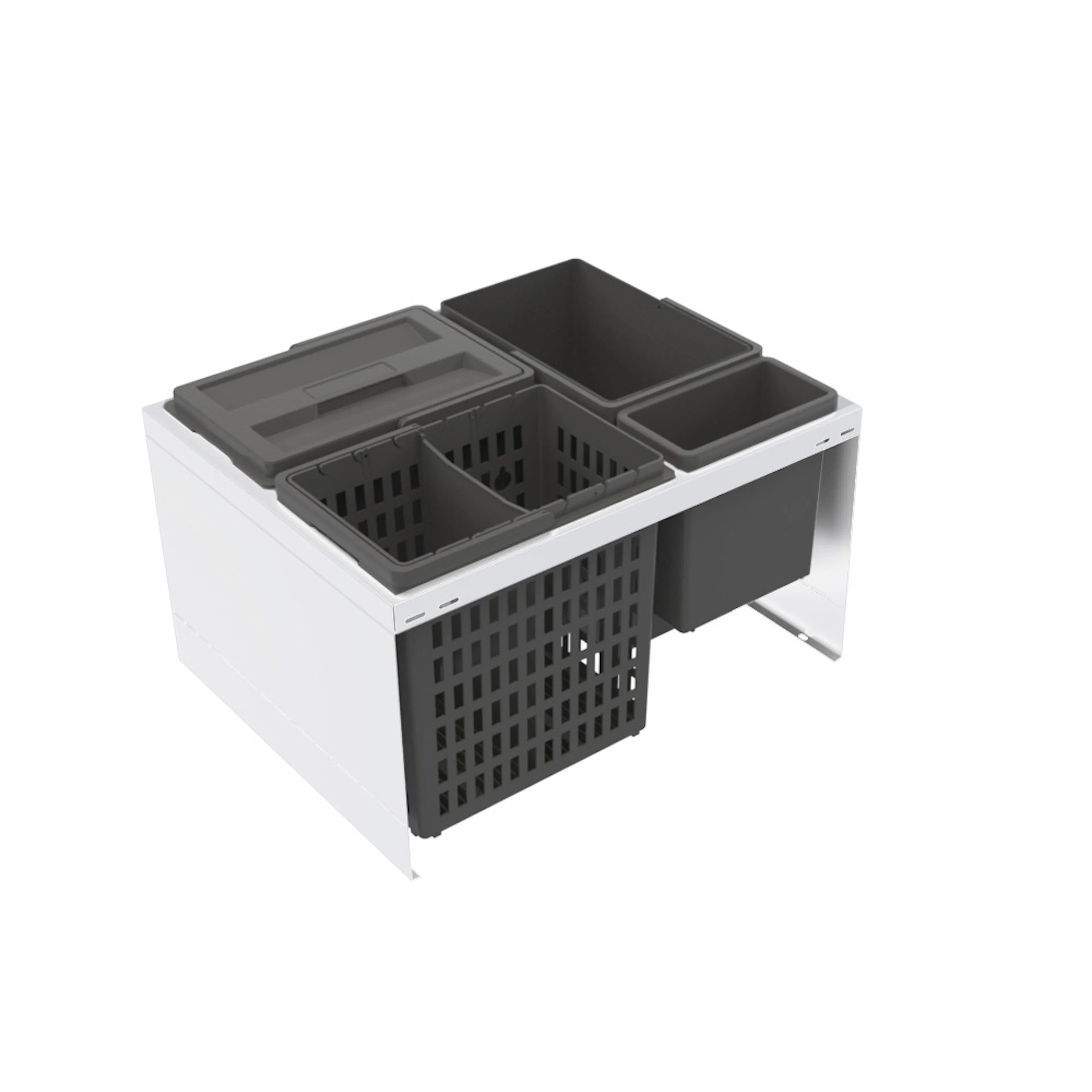 Källsorteringskärhållare Beslag Design Cube Original Hero 600