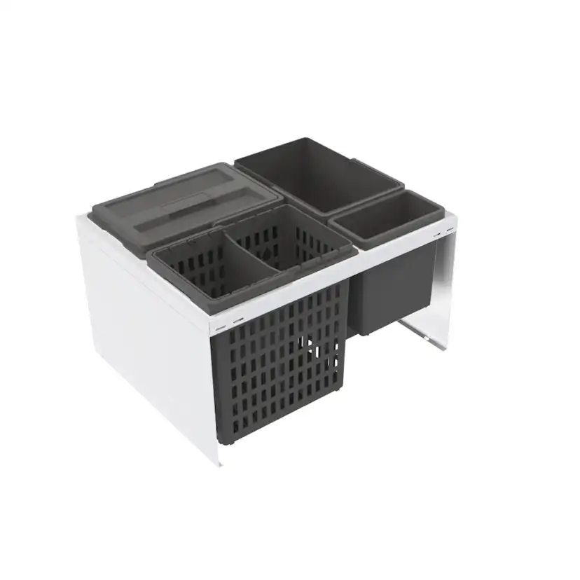 Källsorteringskärhållare Beslag Design Cube Original Hero 600