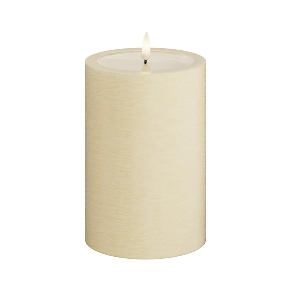 LED-Blockljus UNIQUE Candles 10x15 cm