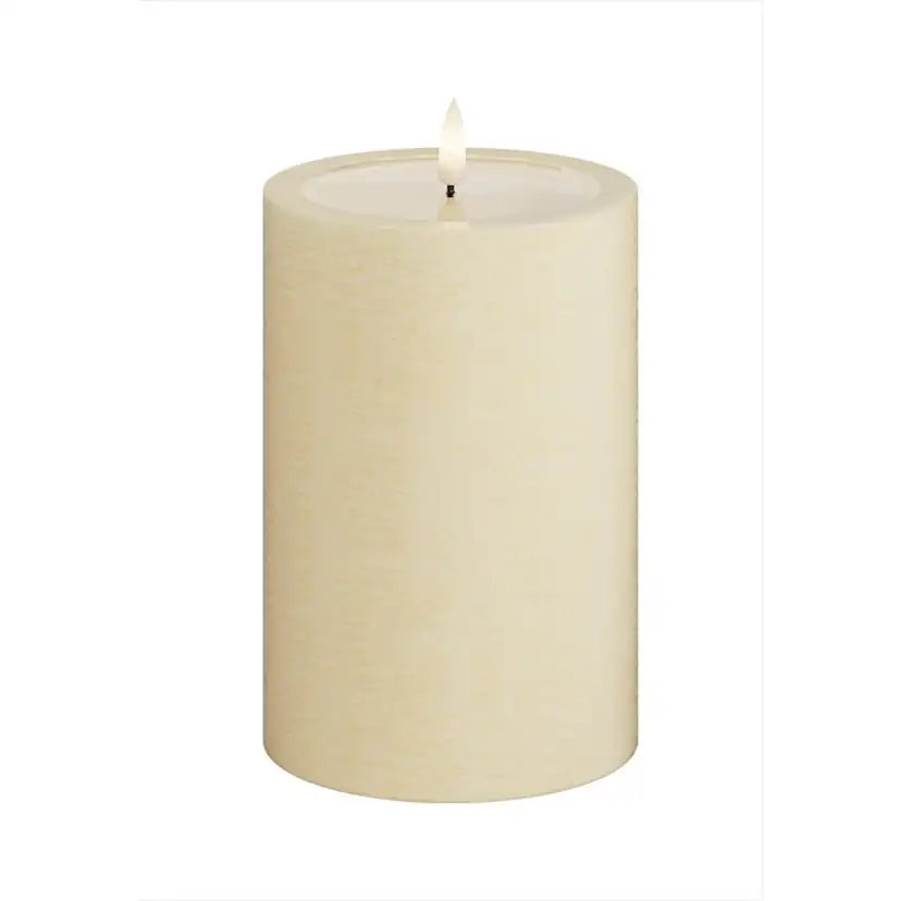 LED-Blockljus UNIQUE Candles 10x15 cm