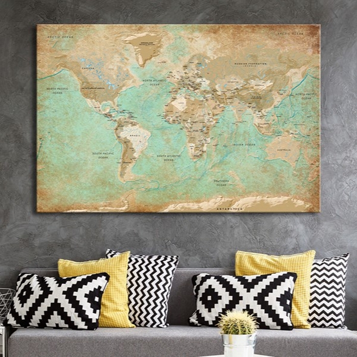 Tavla Arkiio World Map Celadon Journey