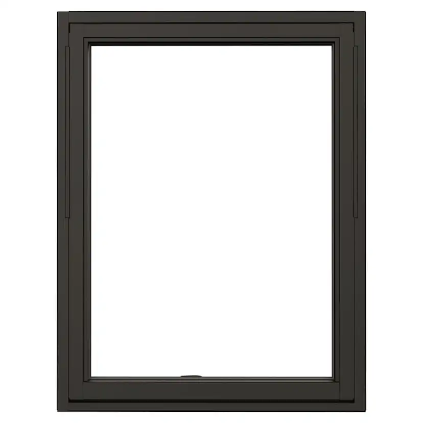 Vridfönster NorDan NTech 3-Glas Aluminium BlackLine Svart