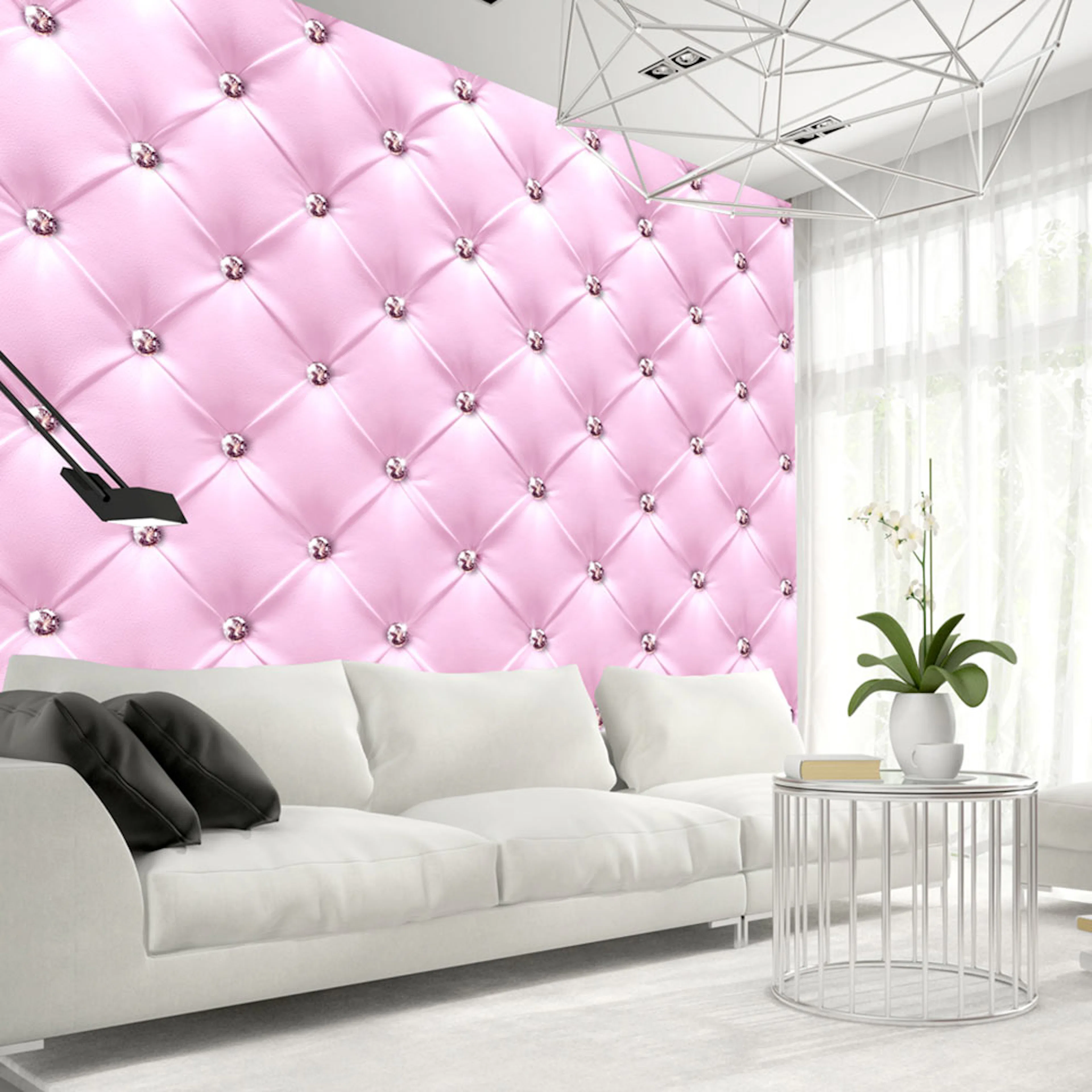 Fototapet Arkiio Självhäftande Pink Lady