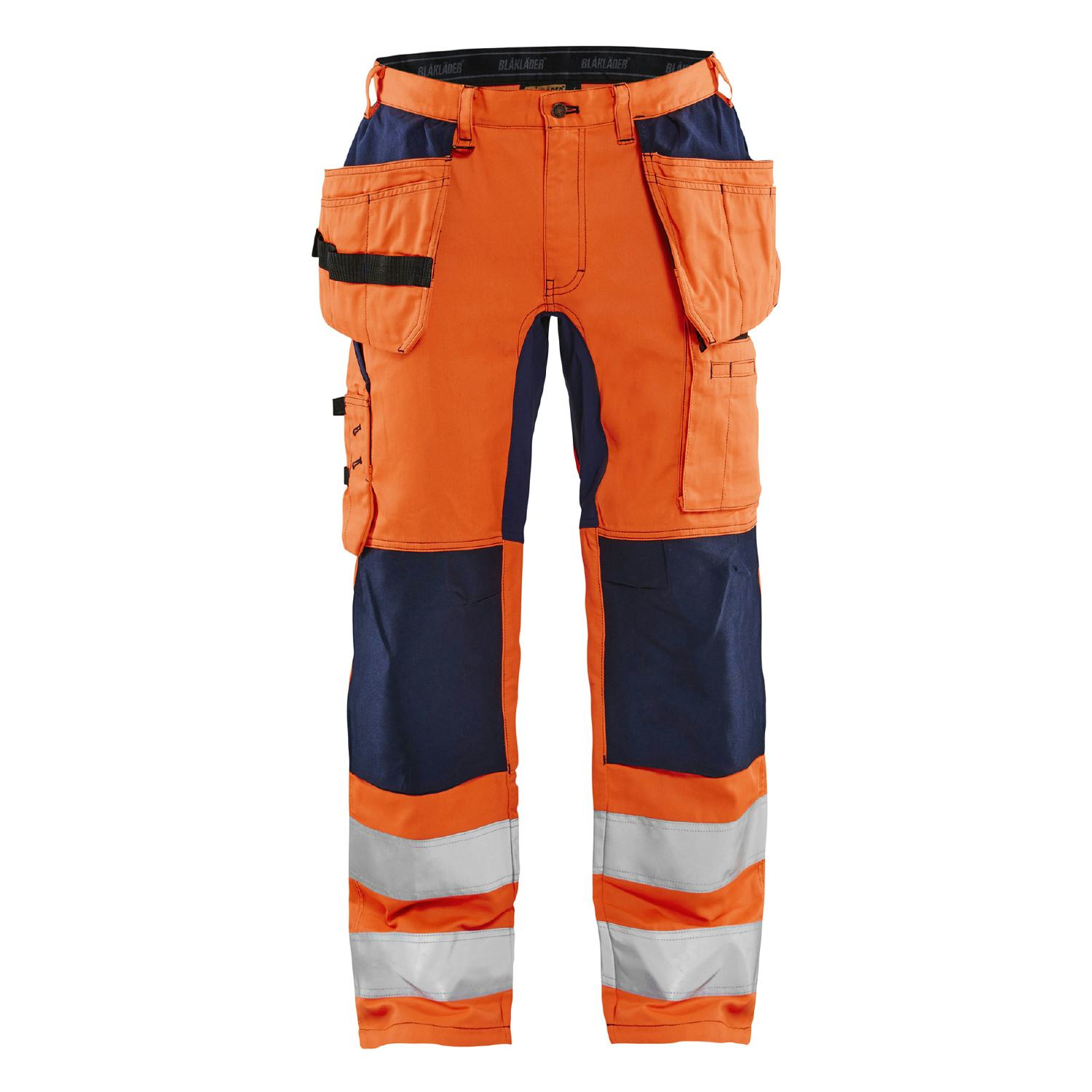 Varselorange/Marinblå