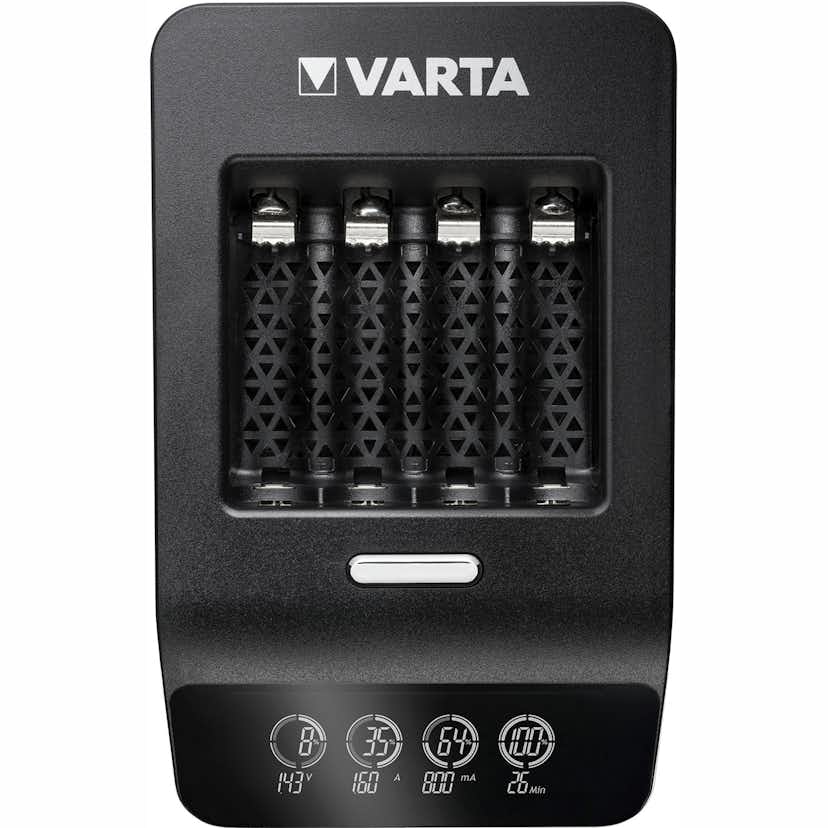 Laddare VARTA LCD Ultra Fast Charger AA/AAA