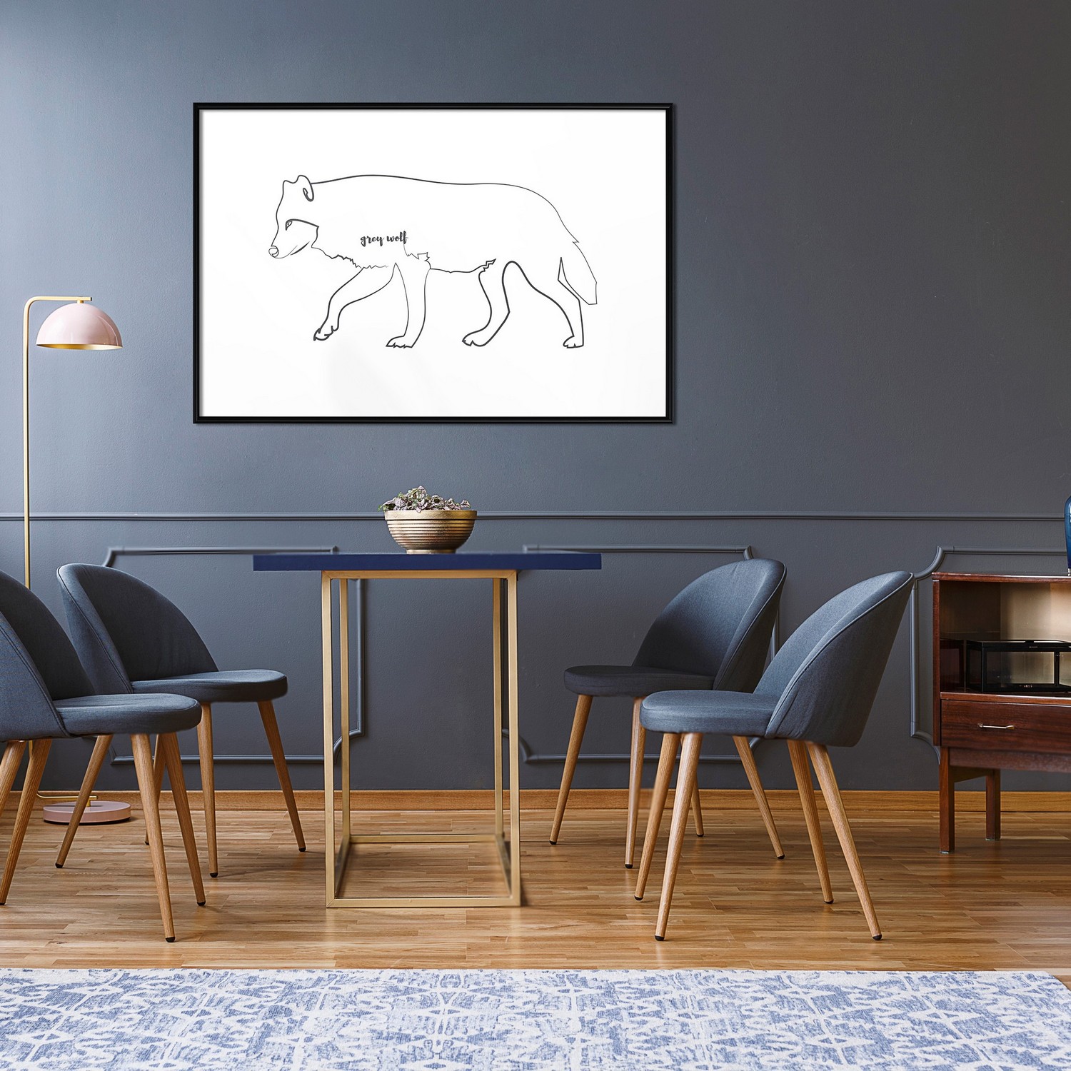 Poster Artgeist Affisch Wolf