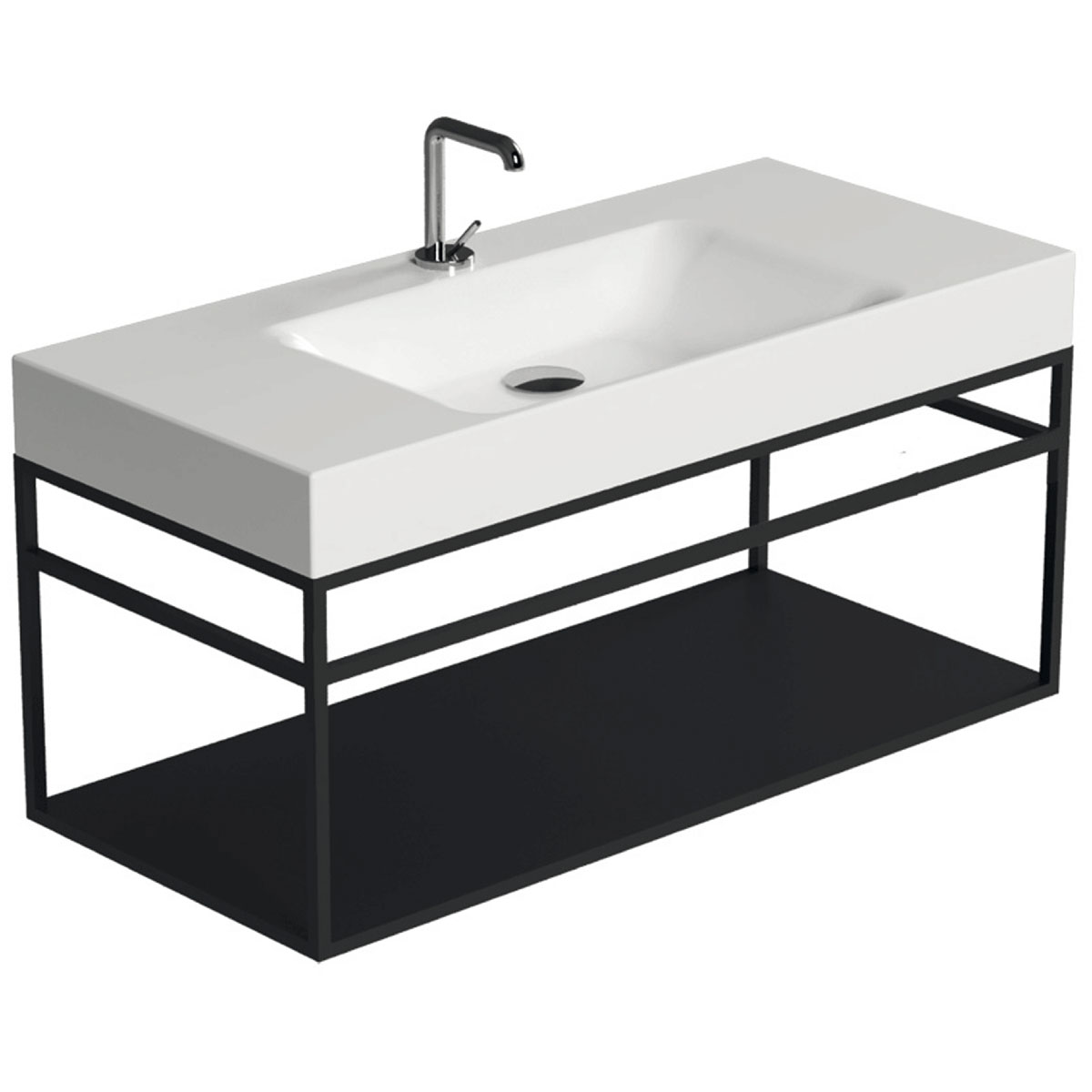 Vägghängt Handfatsställ Lavabo Cento