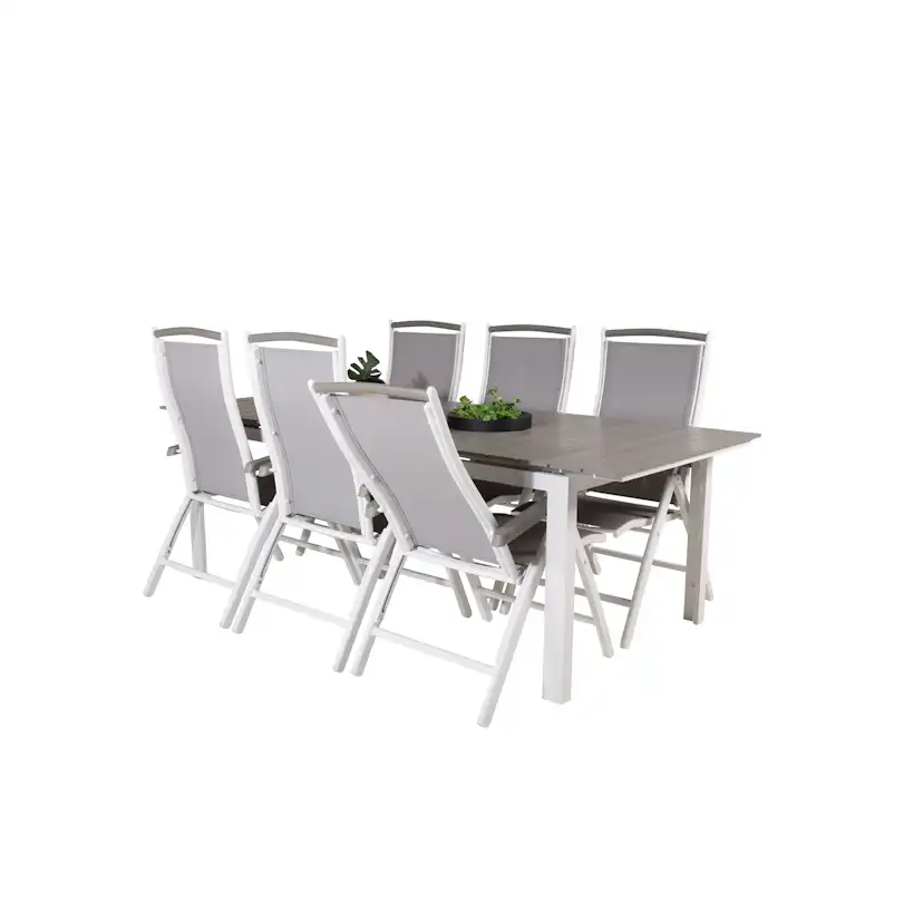 Matgrupp Venture Home Lova 224/324 med 6 Aleyna Stolar