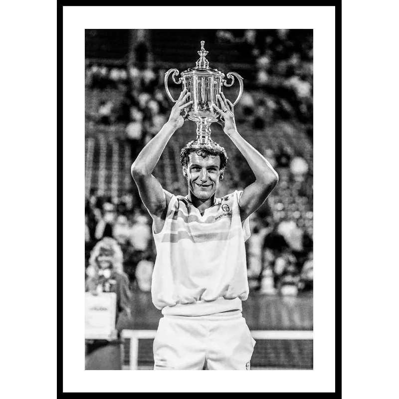 Poster Gallerix Mats Wilander US Open 1988