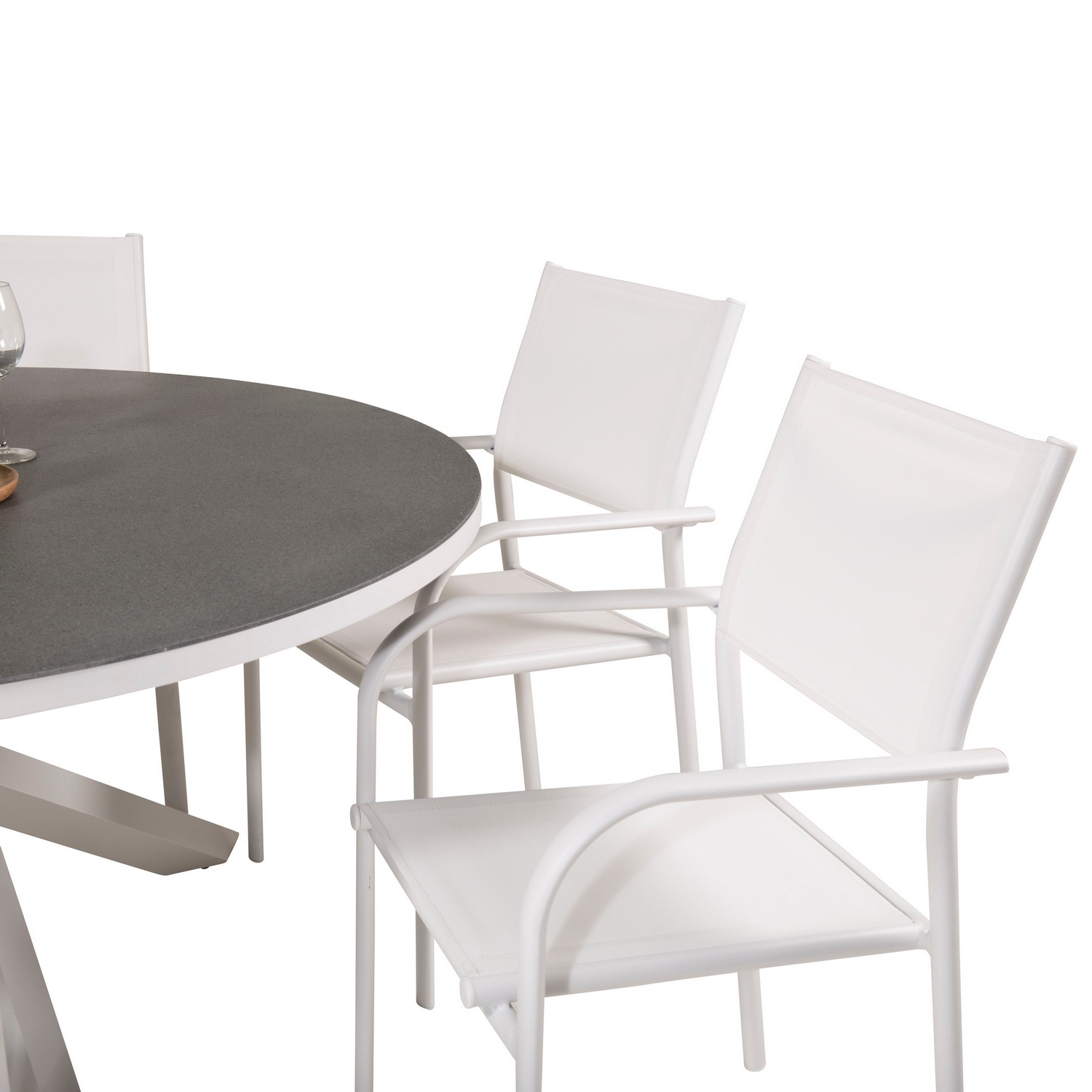 Matgrupp Venture Home Copacabana med 6 Siri Karmstolar