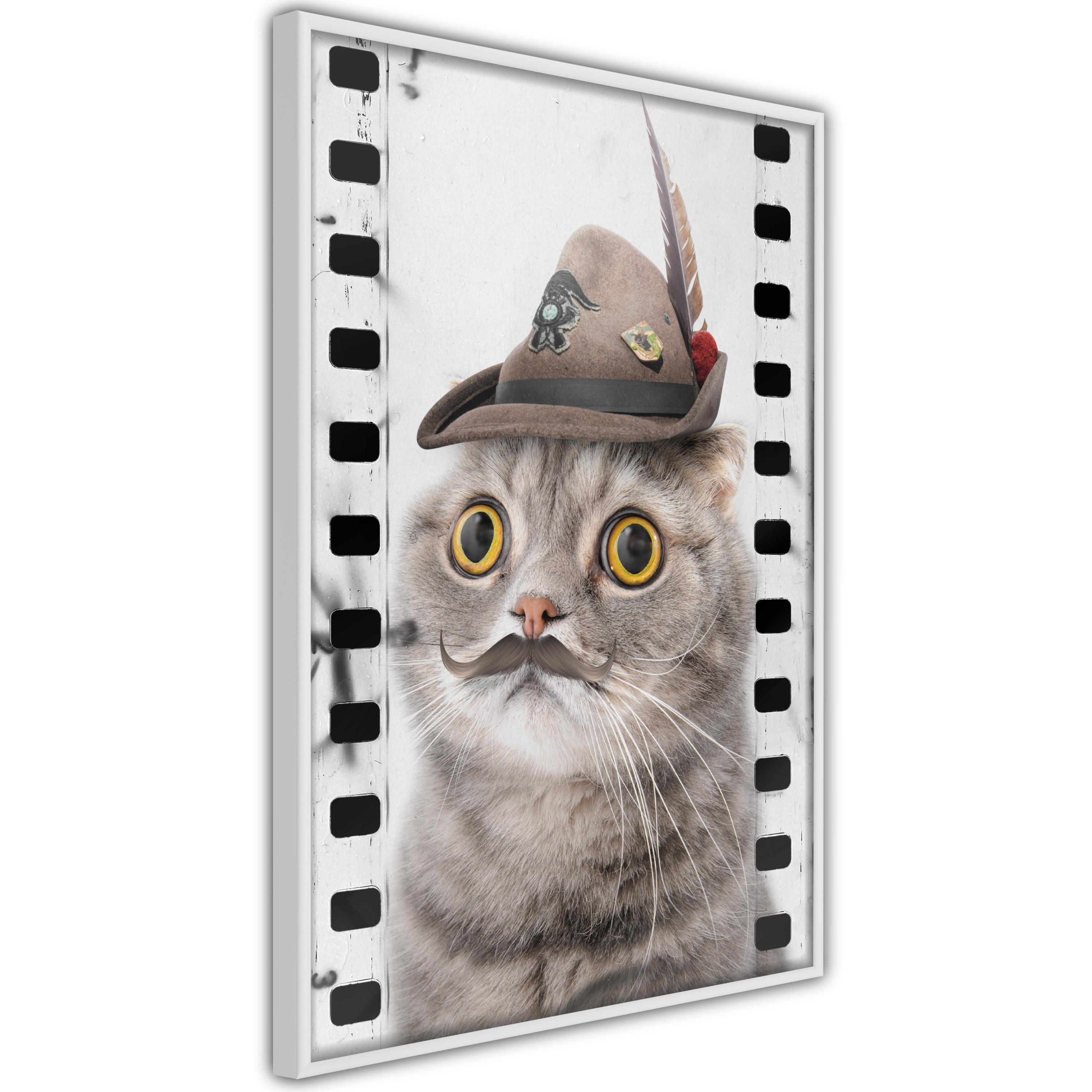 Poster Artgeist Affisch Cat In Hat