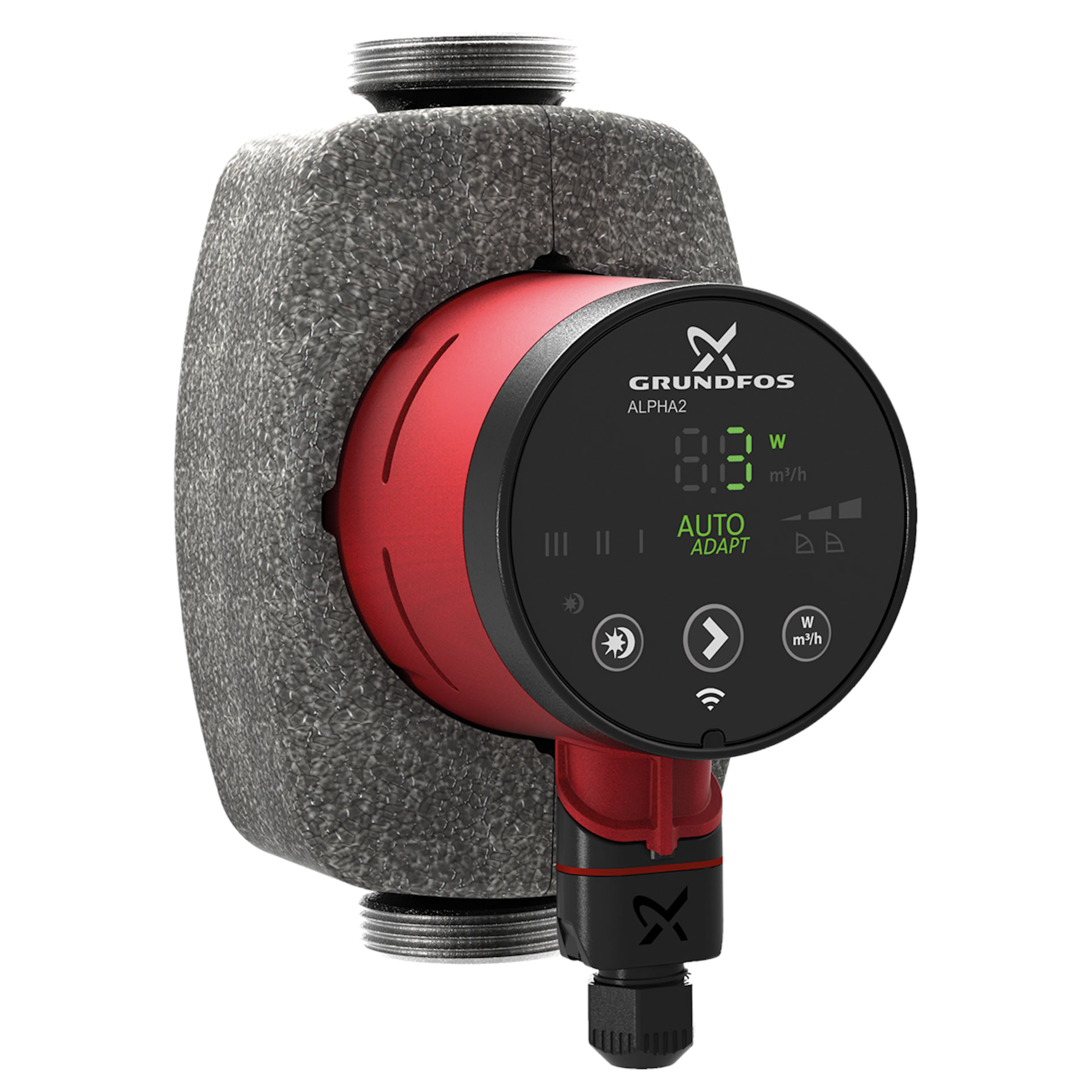 GRUNDFOS ALPHA2 25-40 N 130 TAPPVARMVATTENPUMP Modell: 25-40, Bygglängd: 130 mm