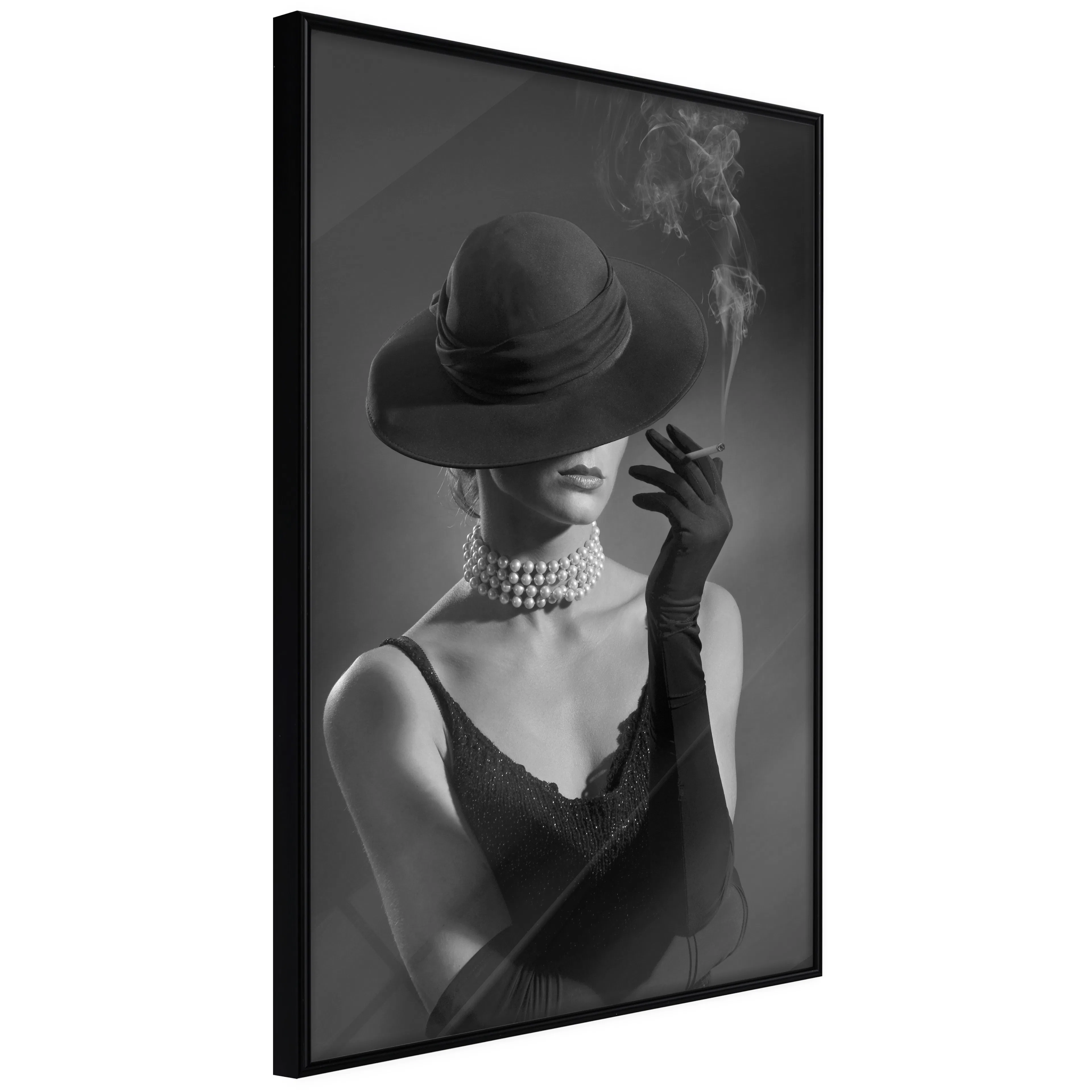 Affisch - Black Elegance [Poster] 40x60 Svart ram, 40x60 cm