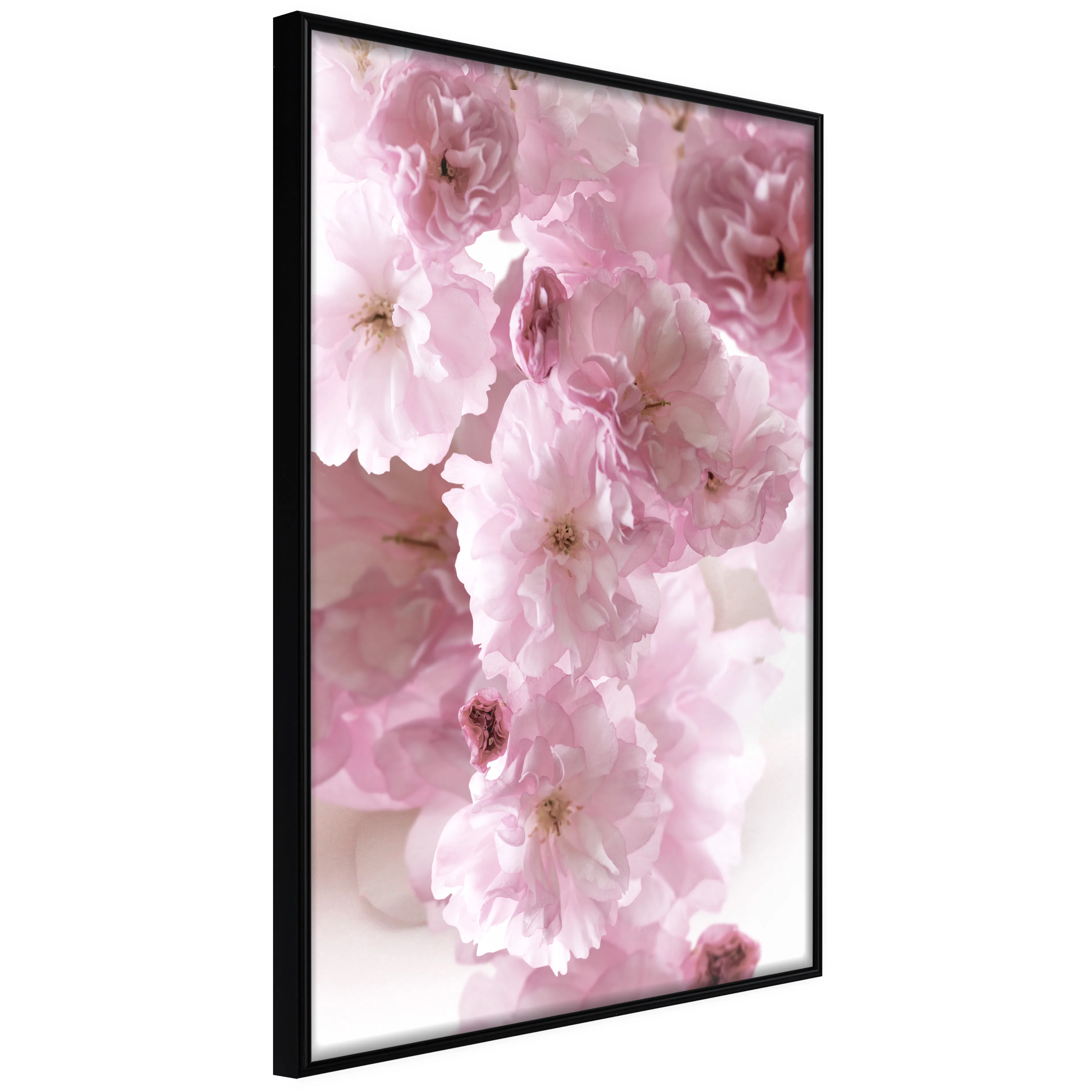 Affisch - Floral Fog [Poster] 40x60 Svart ram, 40x60 cm
