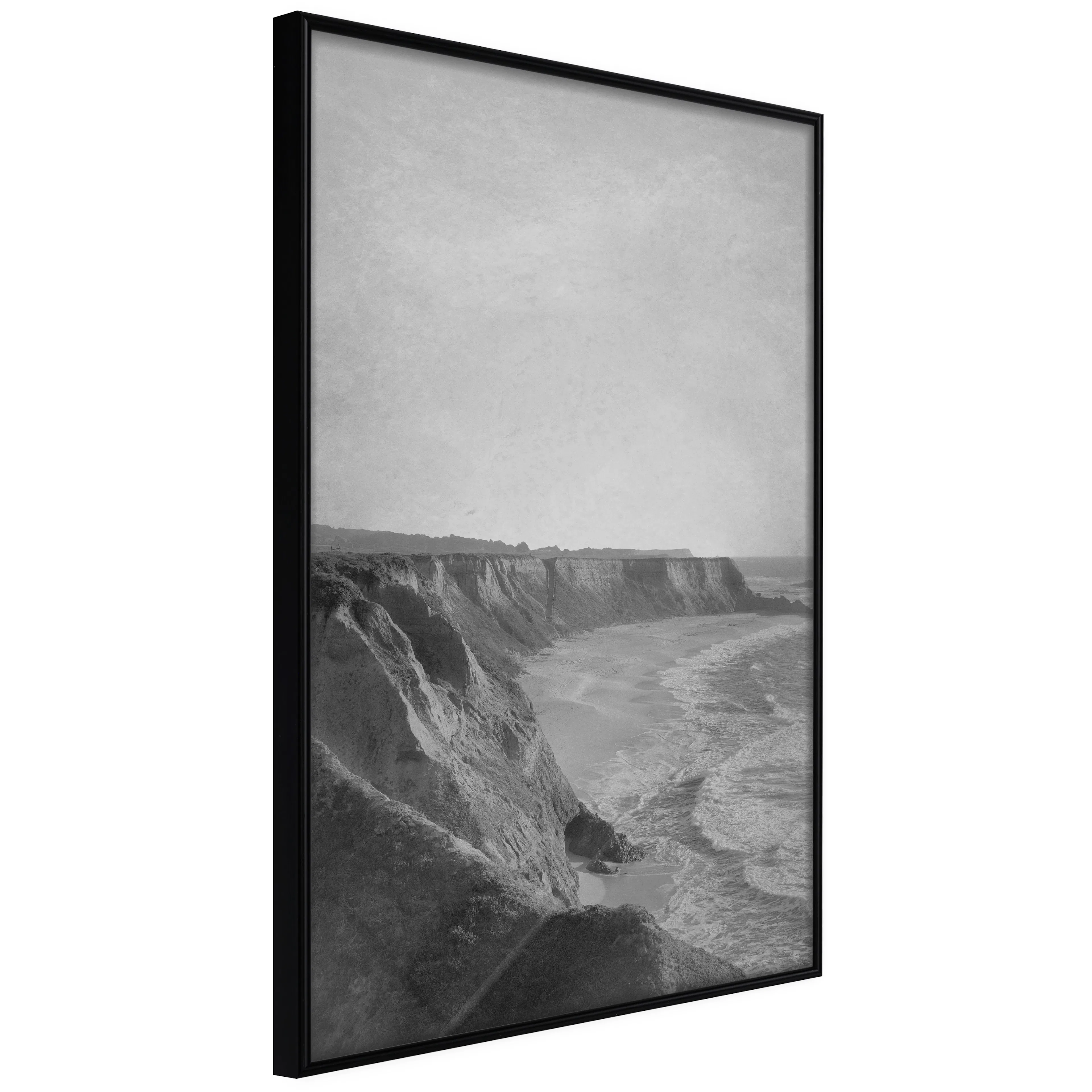 Affisch - Cliff [Poster] 40x60 Svart ram, 40x60 cm