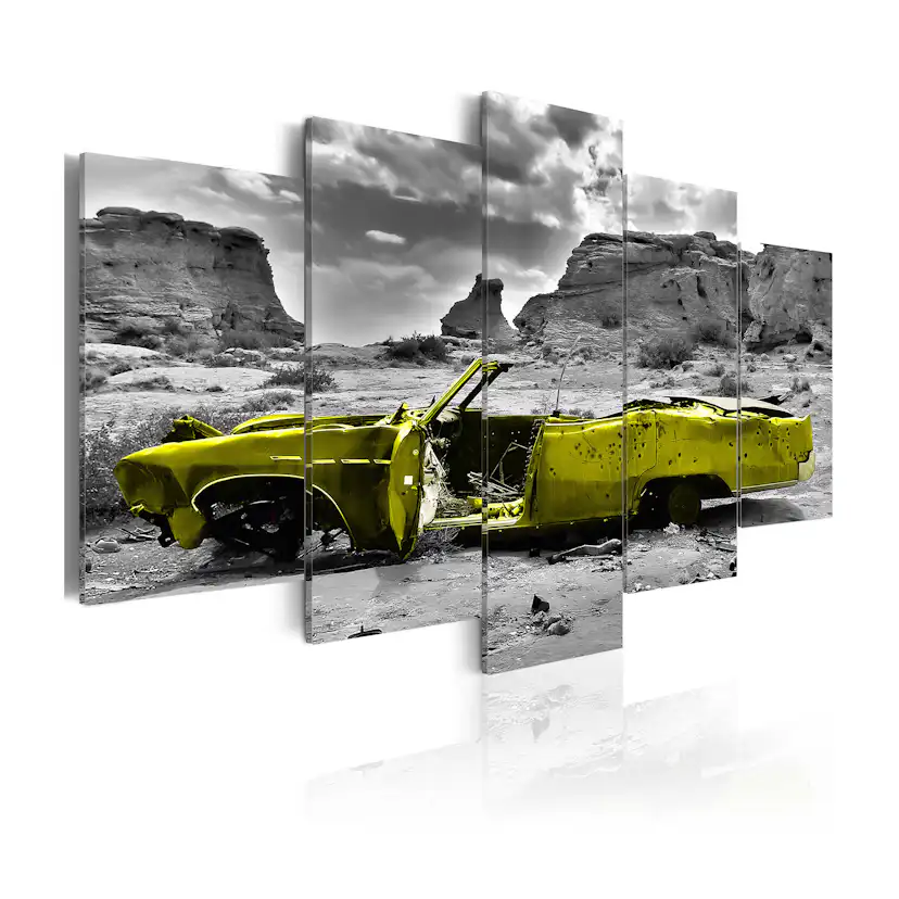 Tavla Arkiio Yellow Car