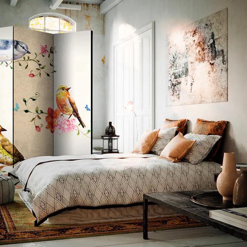 Rumsavdelare Arkiio Bird Song 135x172 cm