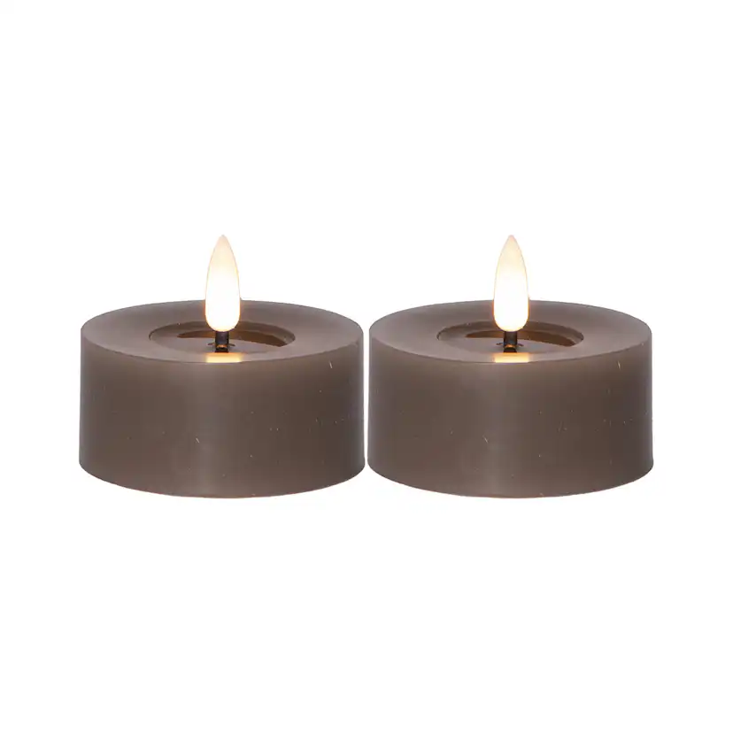 LED-Värmeljus Star Trading Flamme Flow 7x5 cm 2-pack