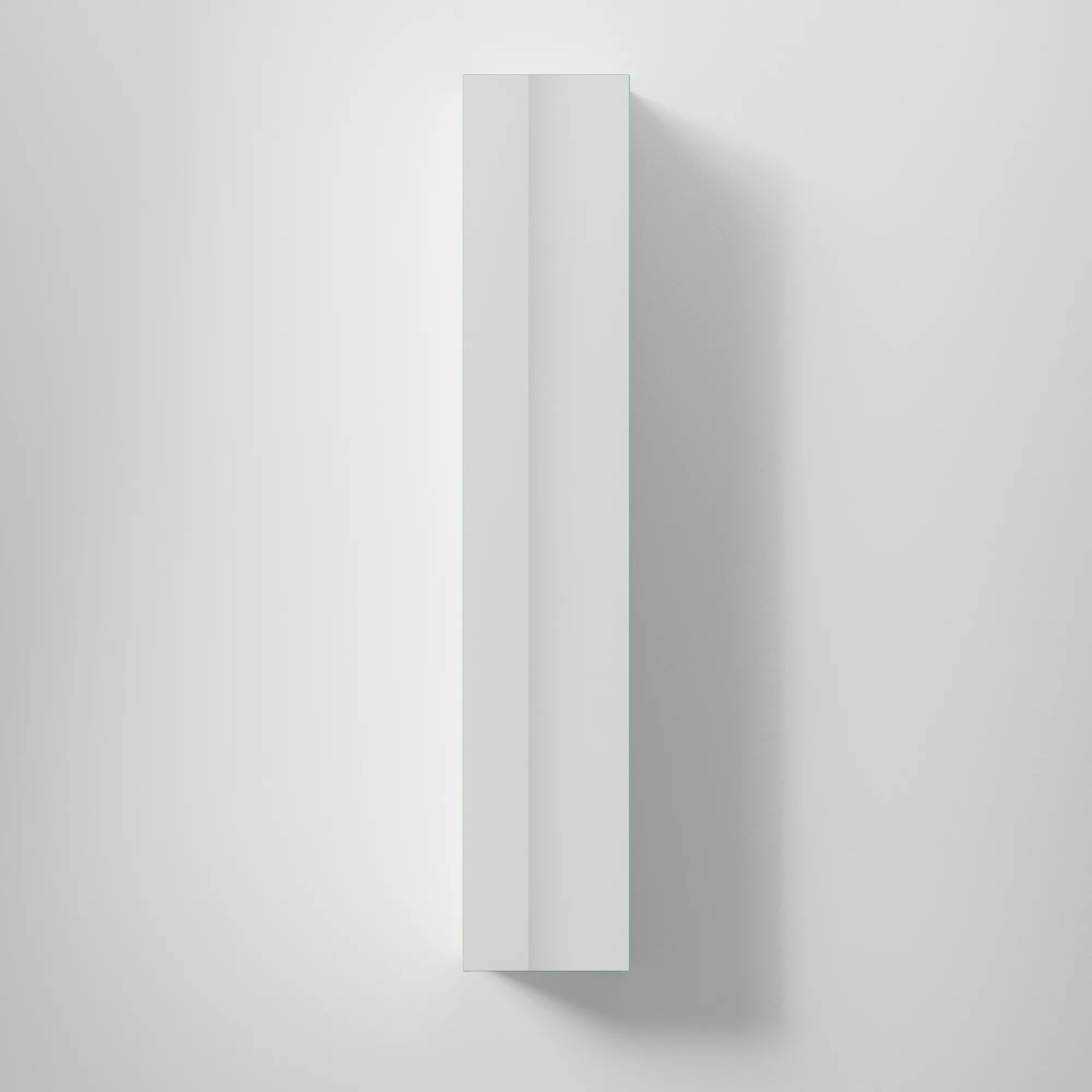Högskåp TWIN 30,Premium White, 5 Hyllplan, Höger.300x1600x29 Bredd: 300 mm, Premium White, Höger utan Lådor