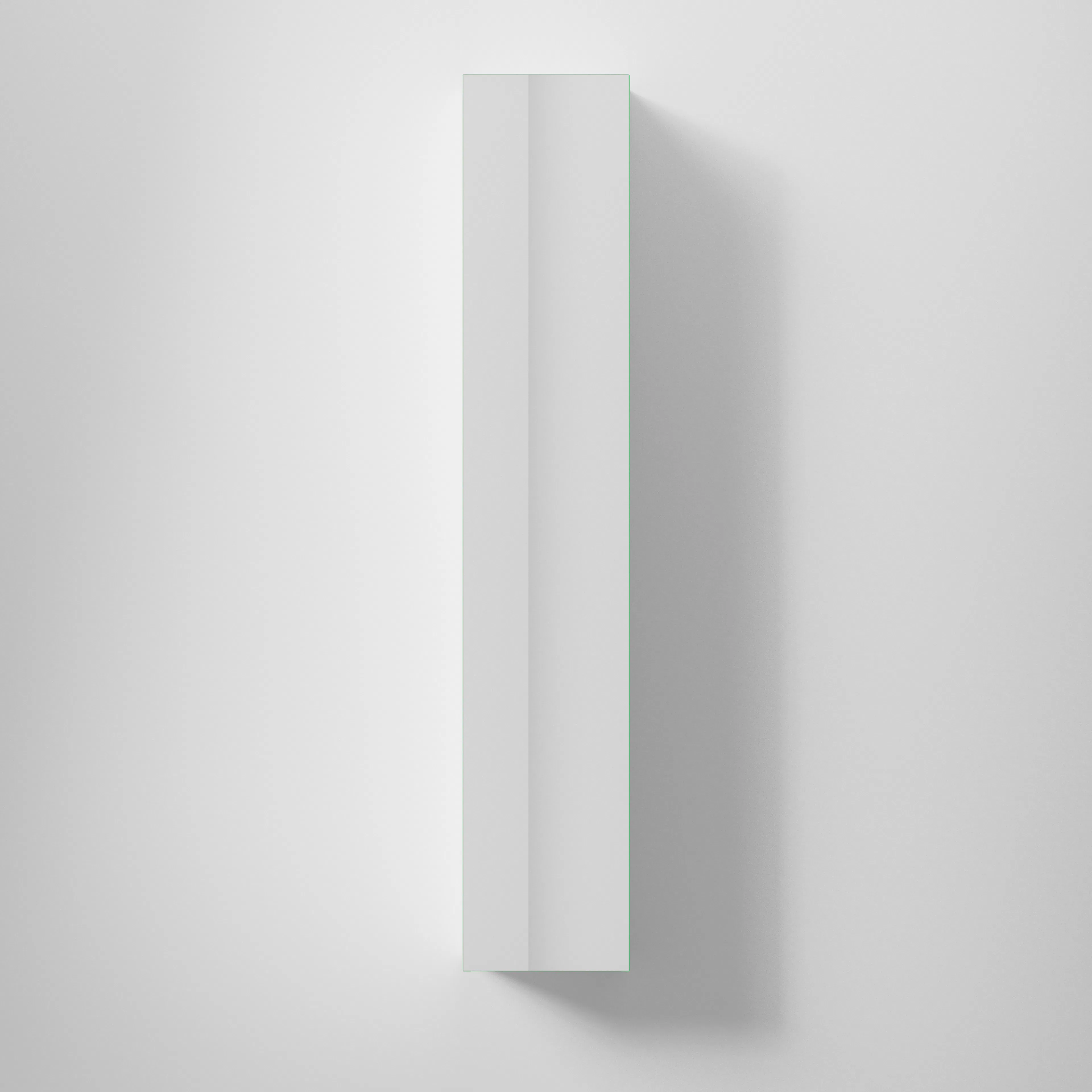 Högskåp TWIN 30,Premium White, 5 Hyllplan, Höger.300x1600x29 Bredd: 300 mm, Premium White, Höger utan Lådor