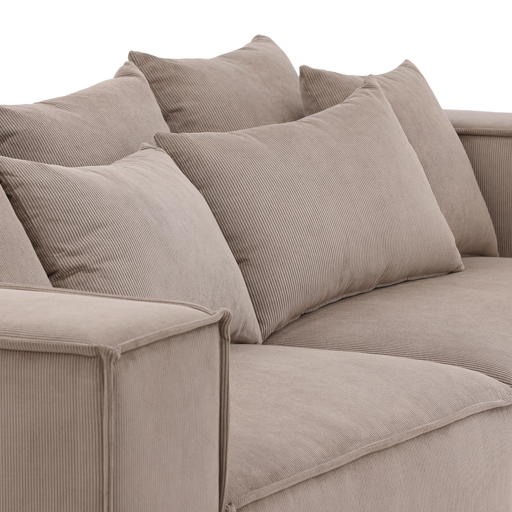 Soffa Vind Gillholmen Manchester Brun 3-Sits