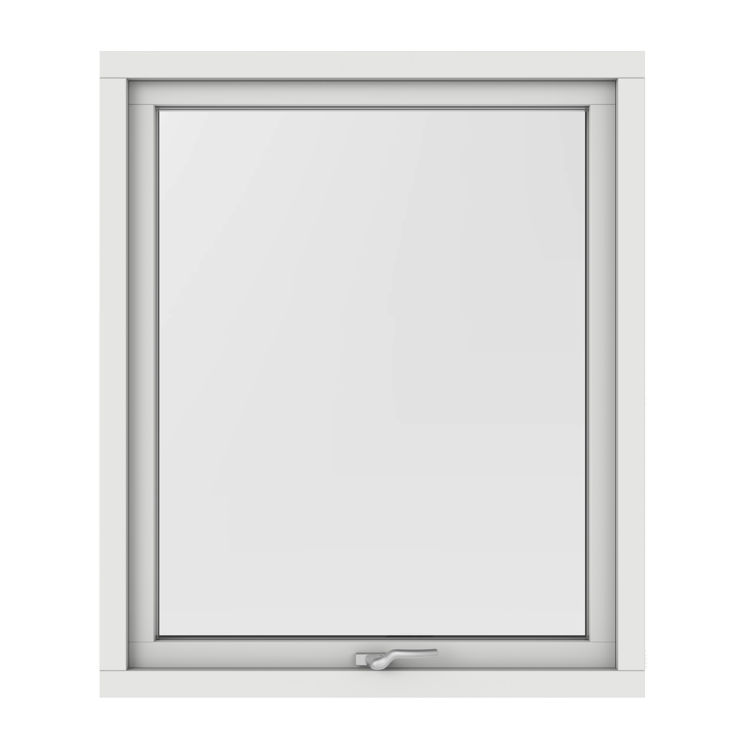 Vridfönster Outline 3-Glas Aluminium