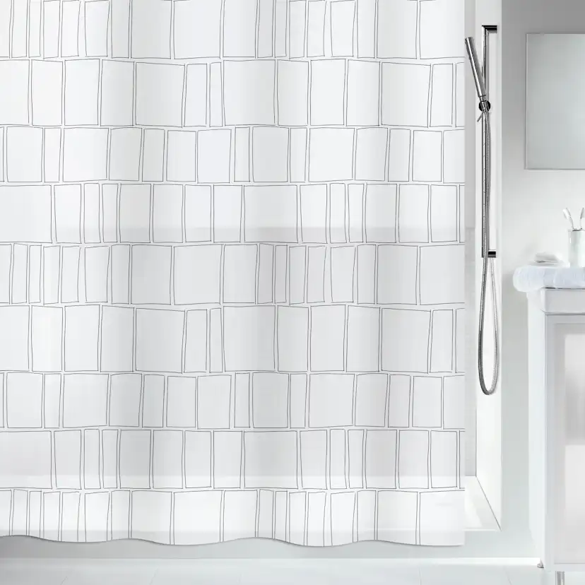 Duschdraperi Spirella Construct 180X200