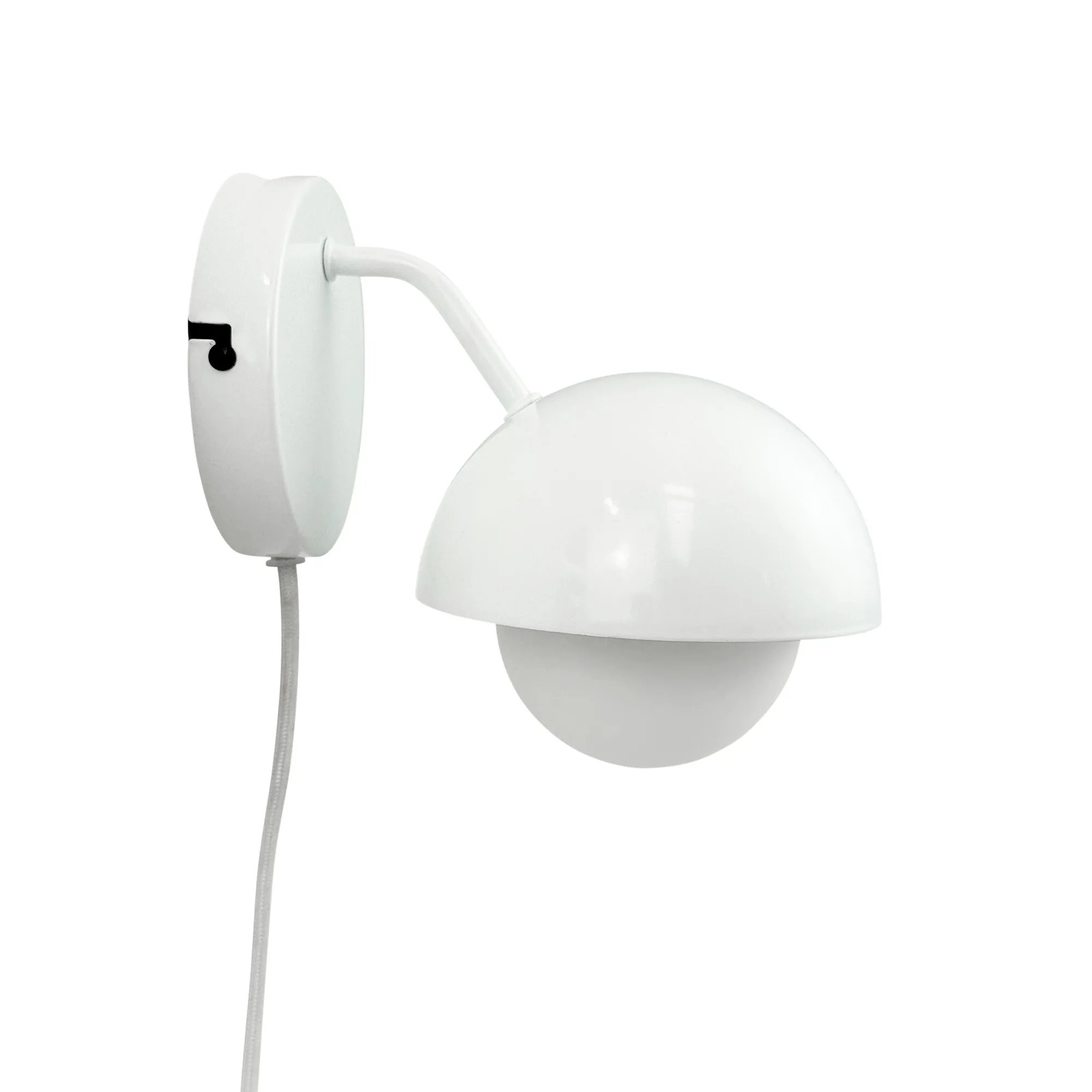 Vägglampa Dyberg Larsen Rose Vit