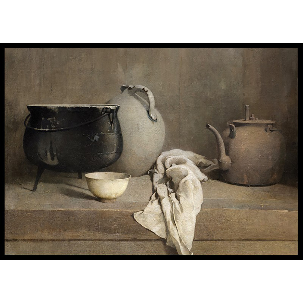 Poster Gallerix Study In Grey By Emil Carlsen