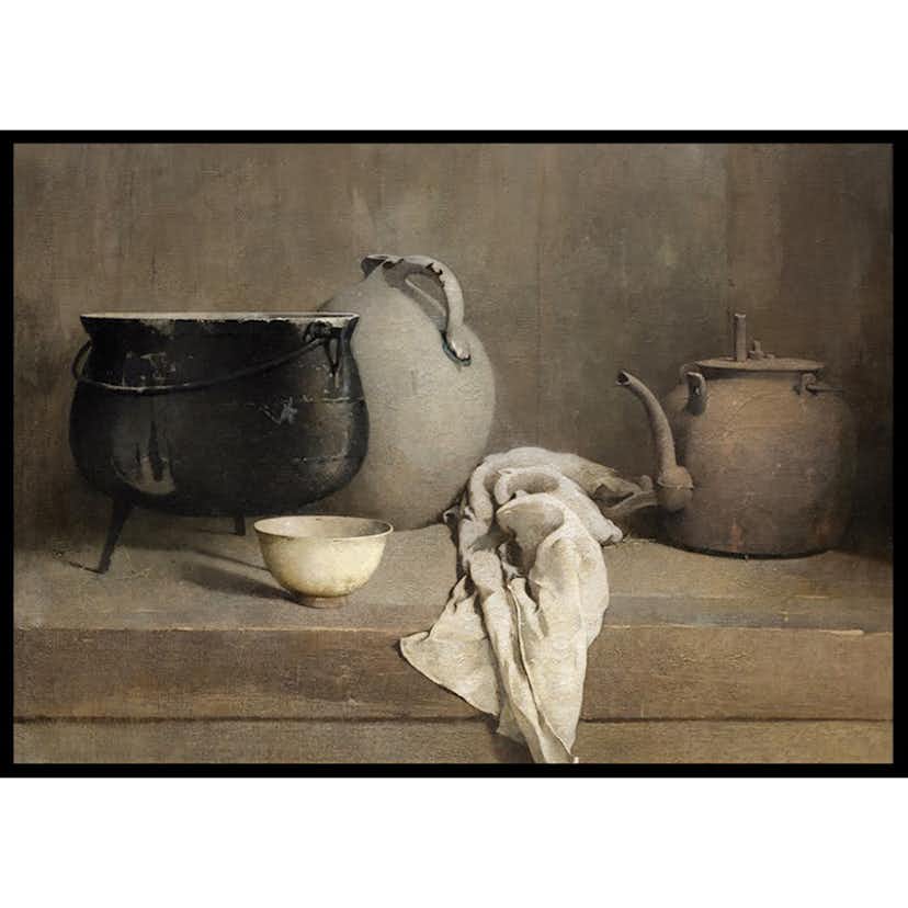 Poster Gallerix Study In Grey By Emil Carlsen