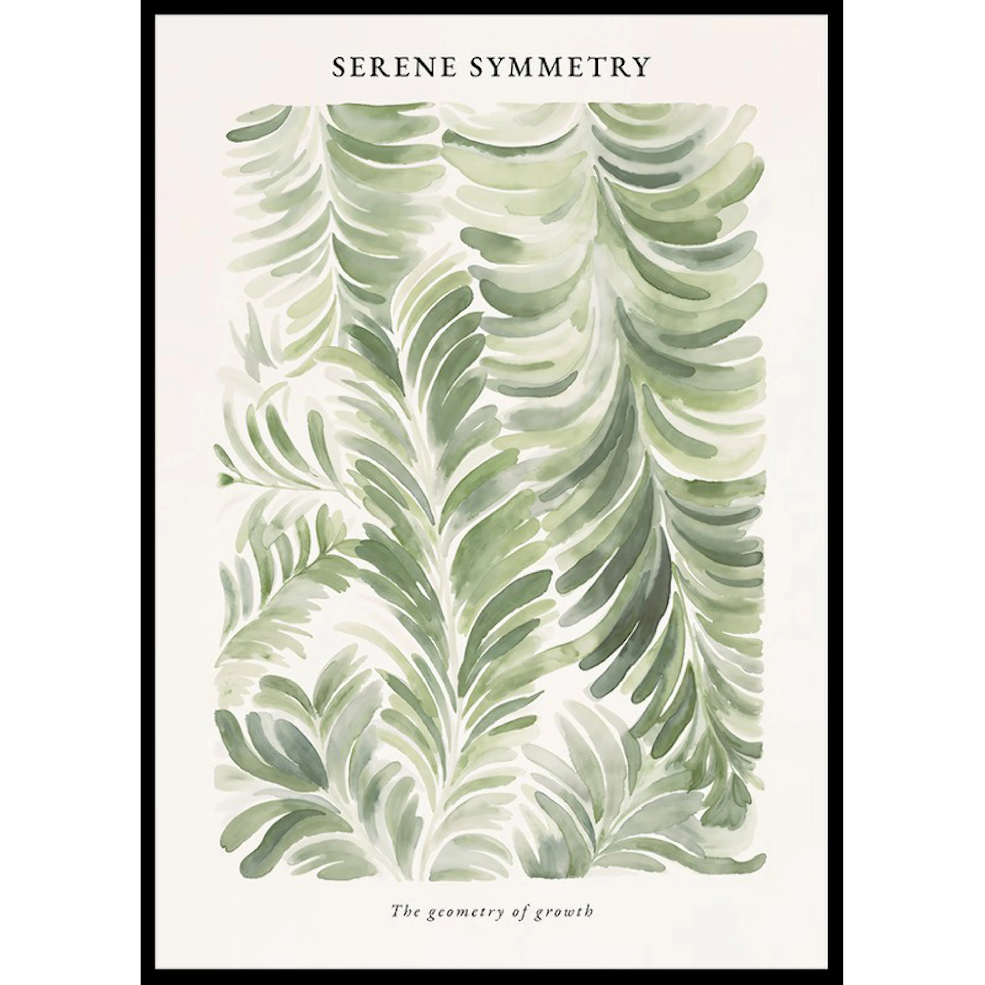 Serene Symmetry 70x100 70x100 cm