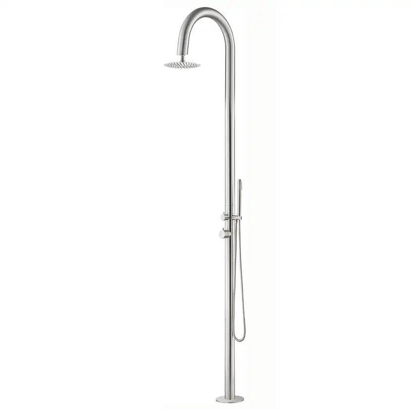 Utedusch Demerx Pure Classic Trädgårdsdusch med Takdusch & Duschhantag
