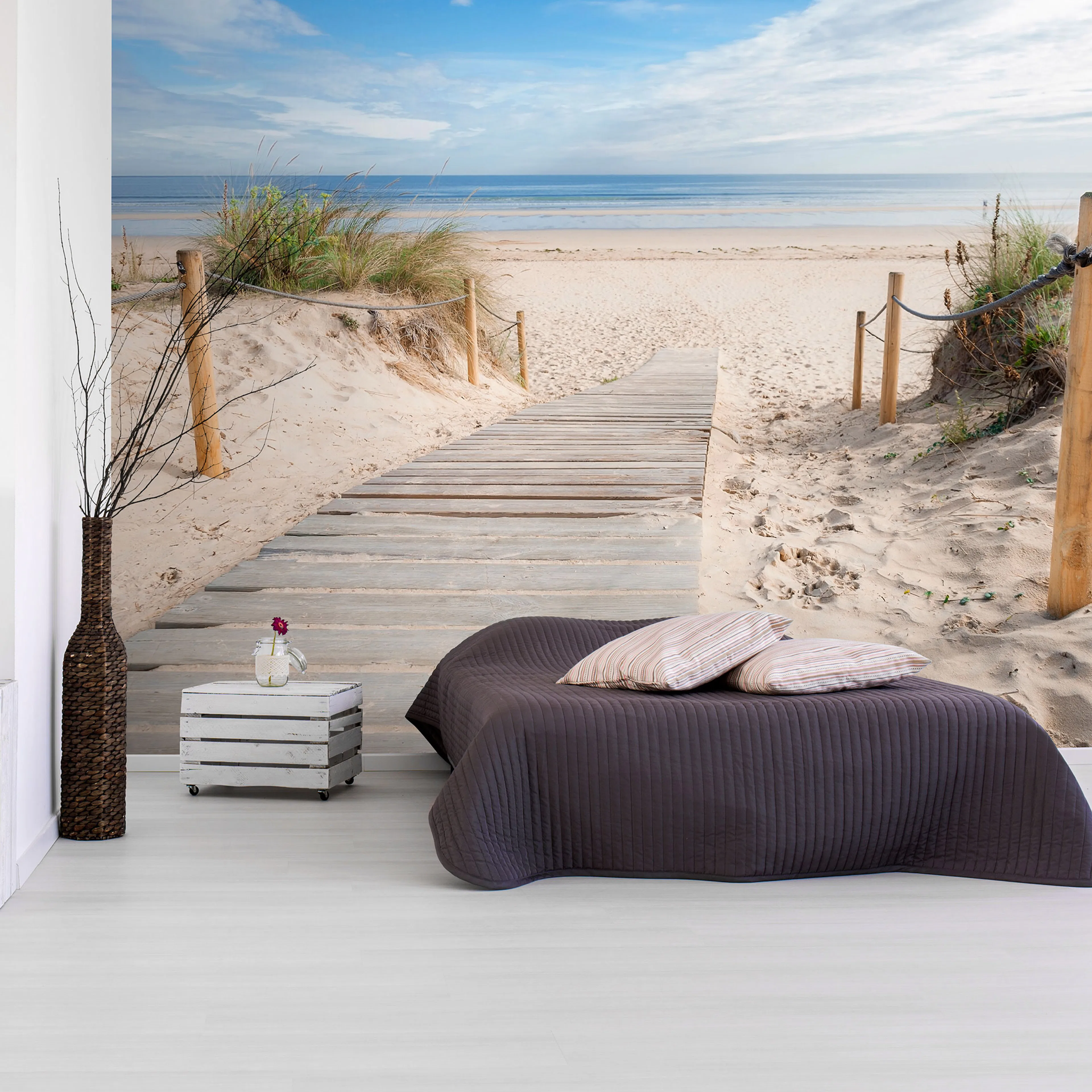 Fototapet Arkiio Självhäftande On The Beach