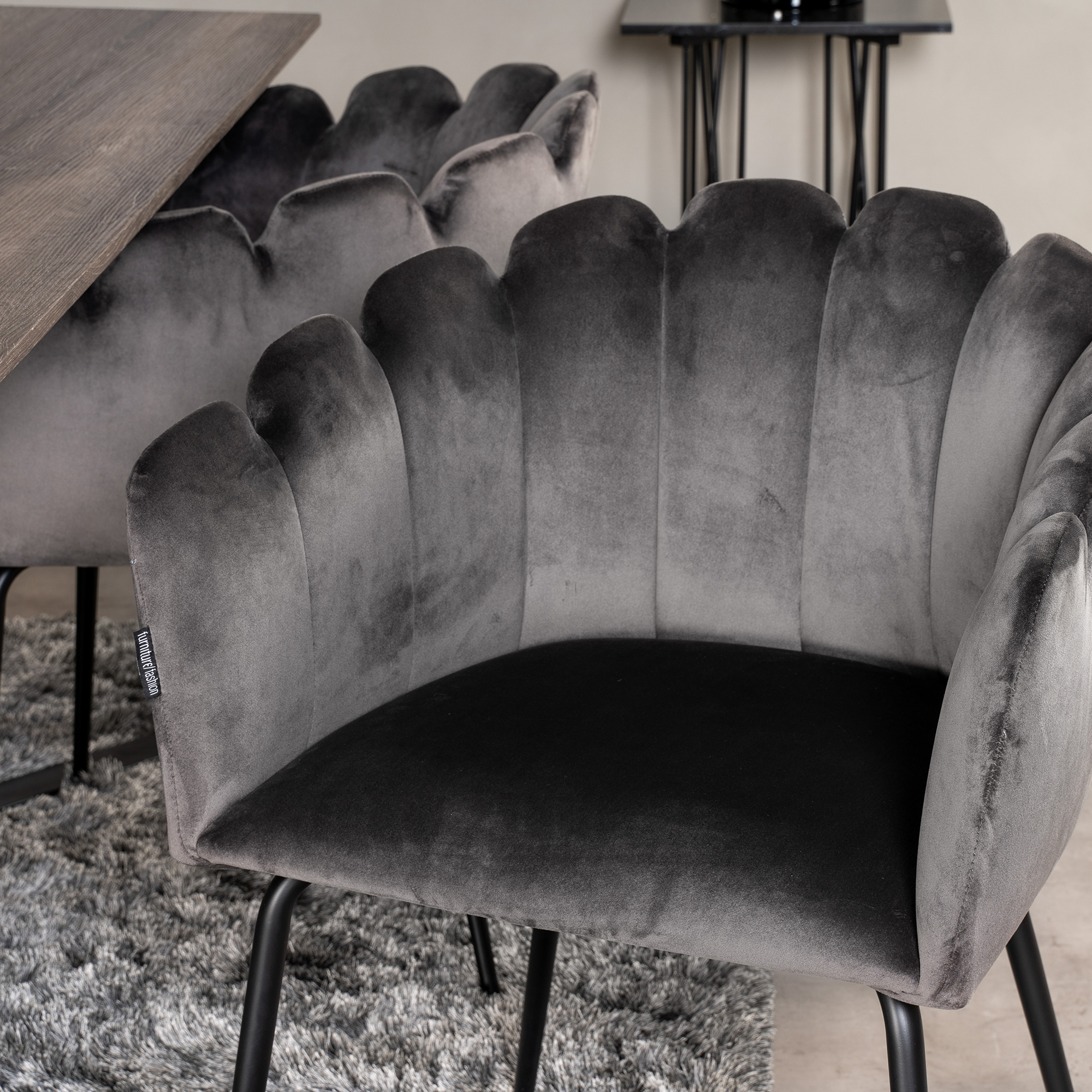 Matgrupp furniture/fashion Madde med 4 Limhamn Stolar
