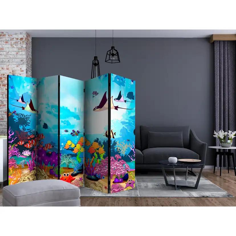 Rumsavdelare Arkiio Underwater Fun II 225x172 cm