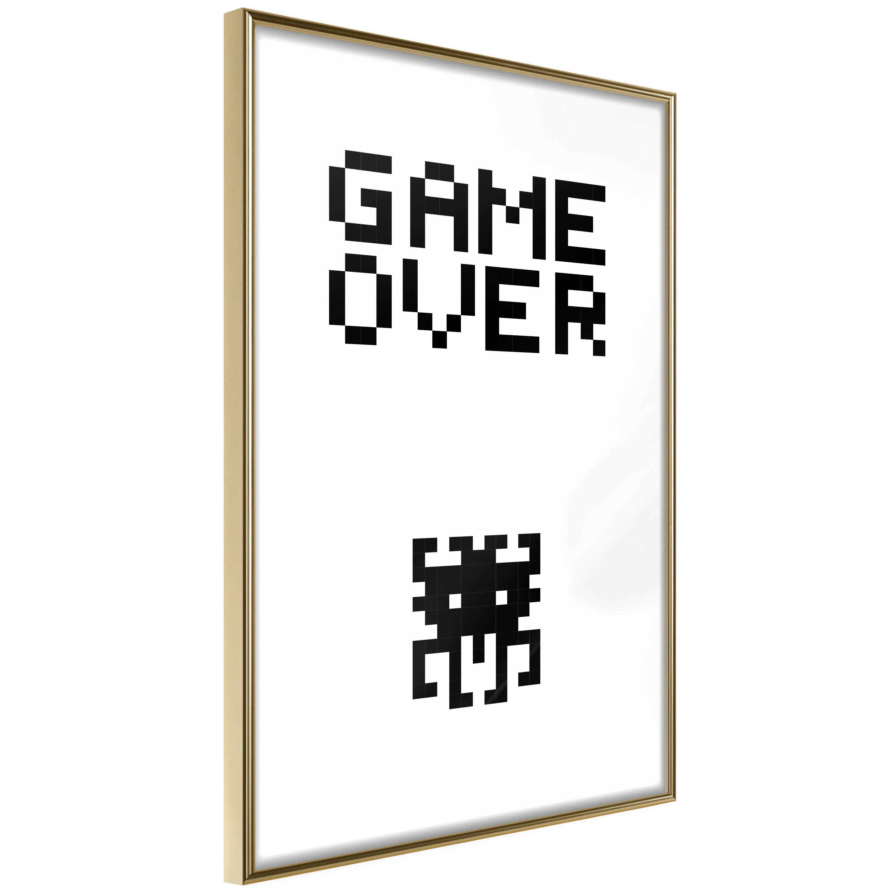 Poster Artgeist Affisch Game Over