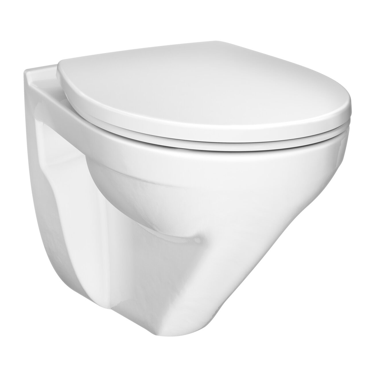 Vägghängd Toalett Gustavsberg Nordic3 Hygienic Flush 3630 me Hårdsits