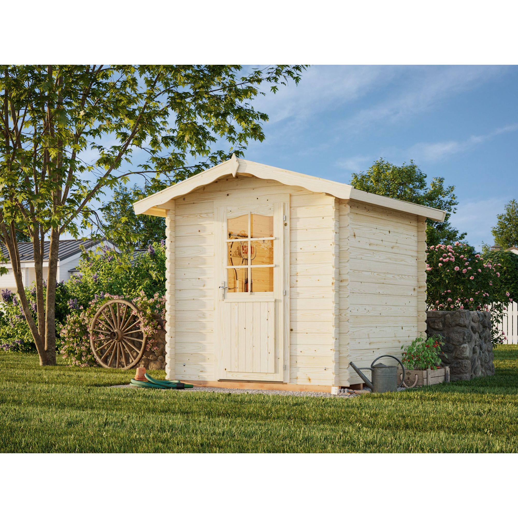 Vivian 3,8 m2 Impregnerad transparent