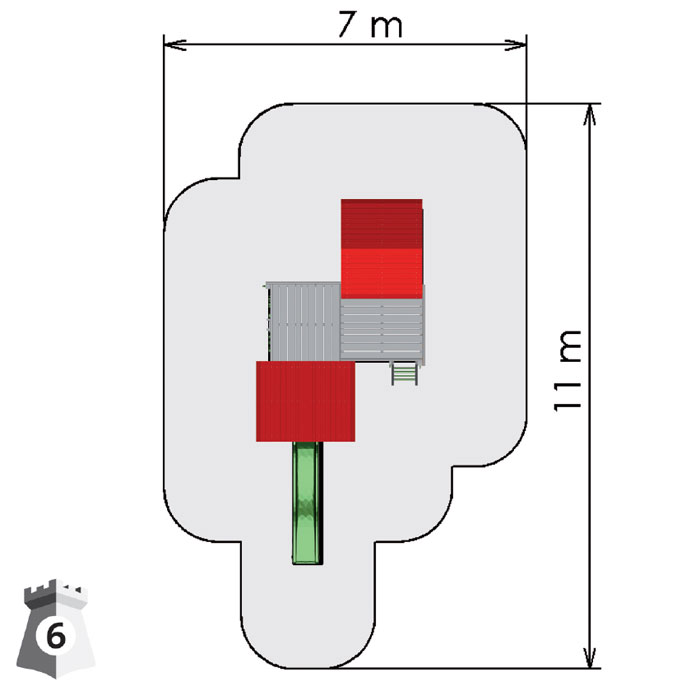 Klätterställning Hy-Land Projekt 6