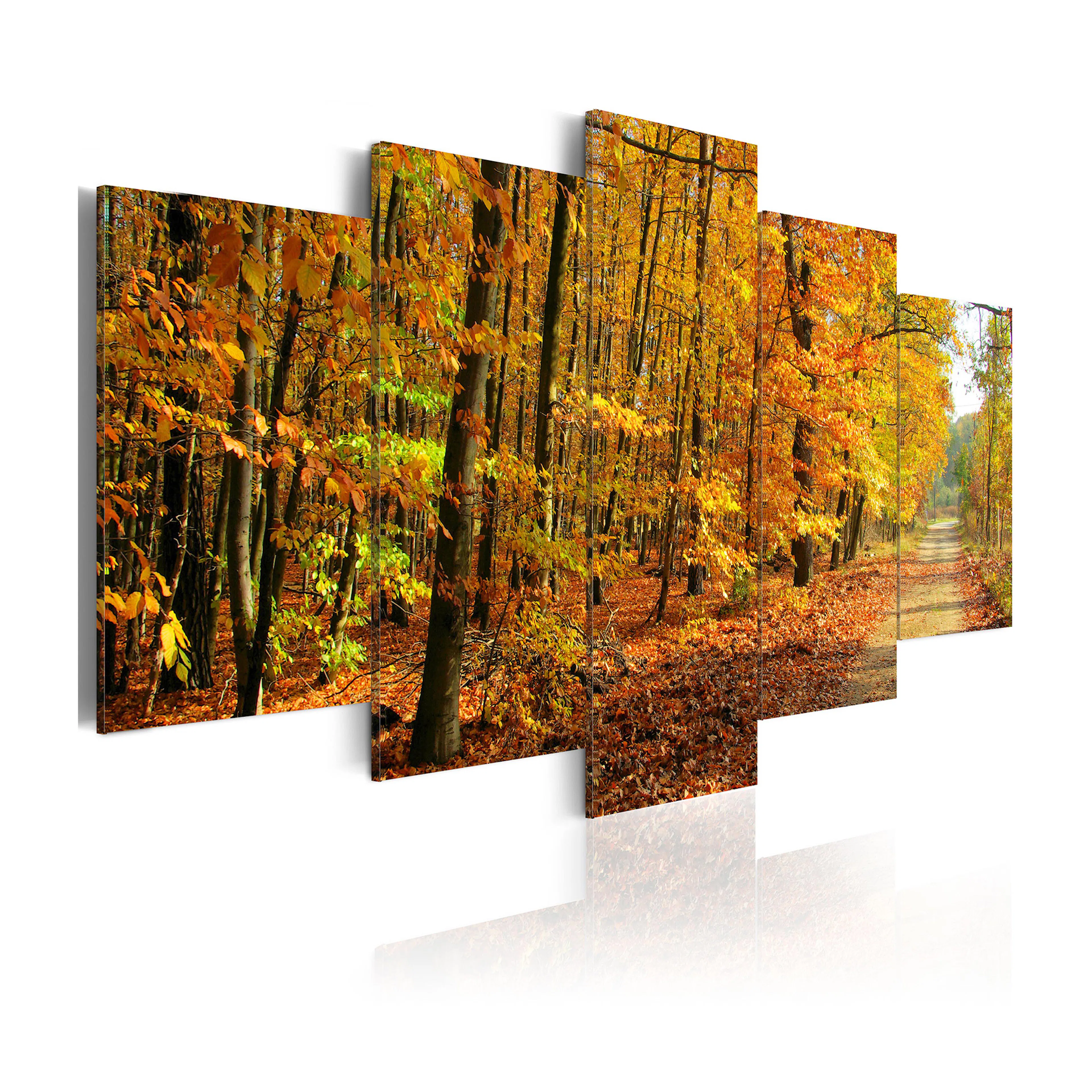 Tavla Arkiio An Alley Among Colorful Leaves