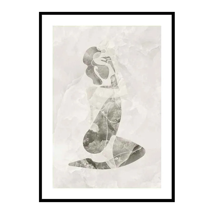 Poster Gallerix Marble Figure No2