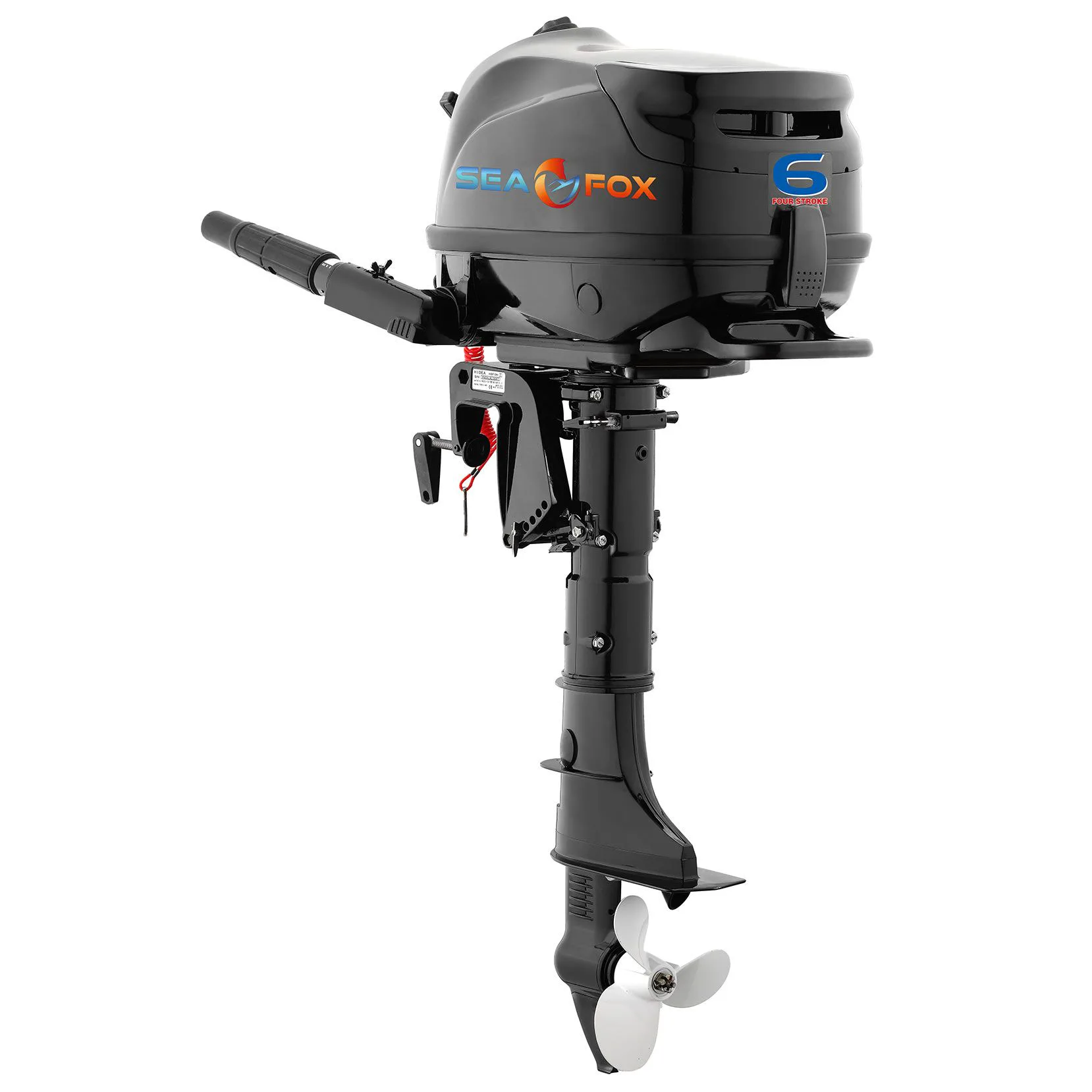 Utombordsmotor Seafox 6 Hk 4-takt Rorkult Lång Rigg