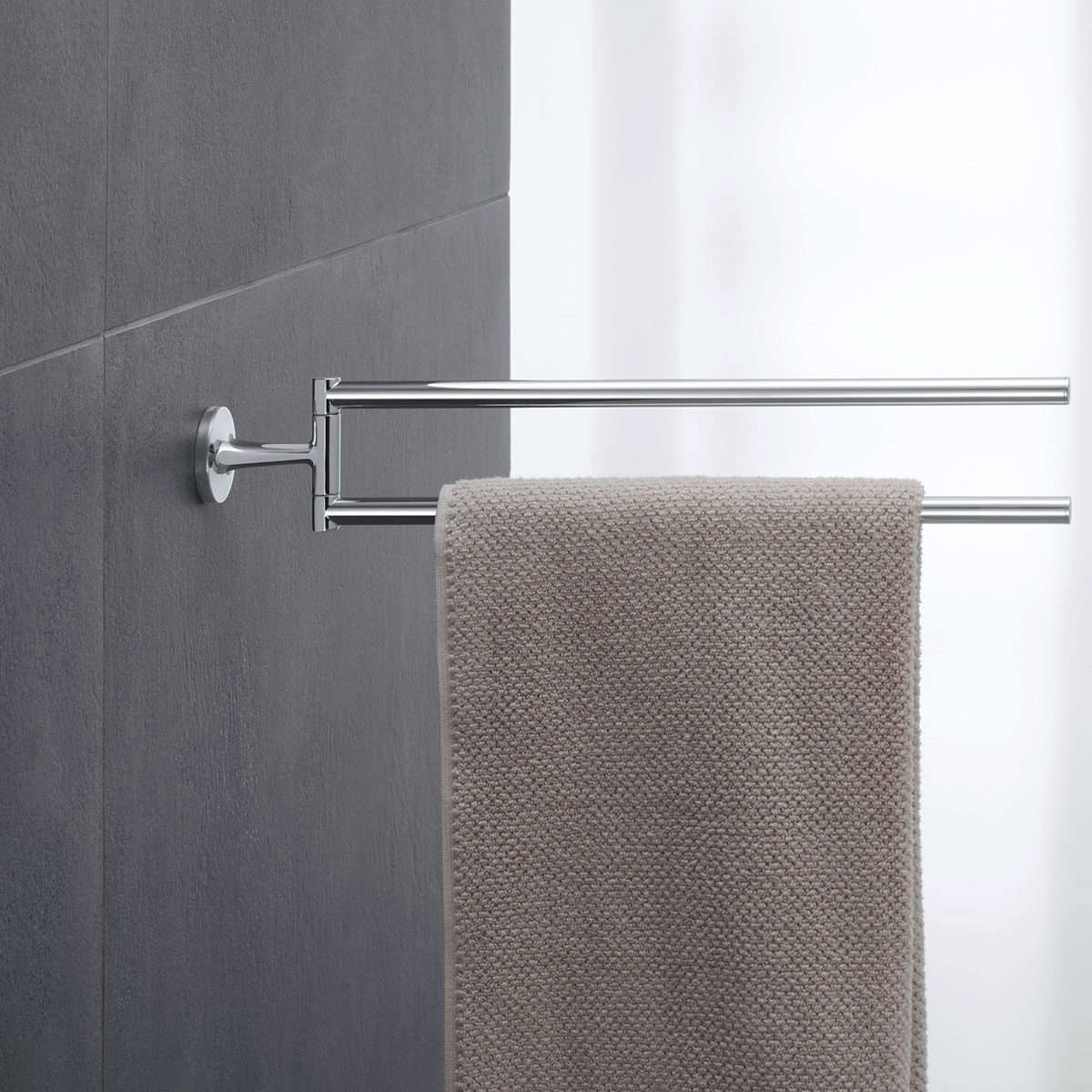 Handdukshållare Duravit Starck T 009941 Krom Krom