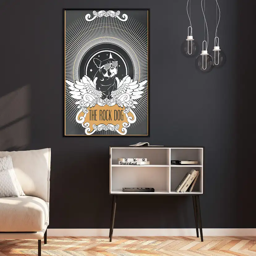 Poster Artgeist Affisch The Rock Dog