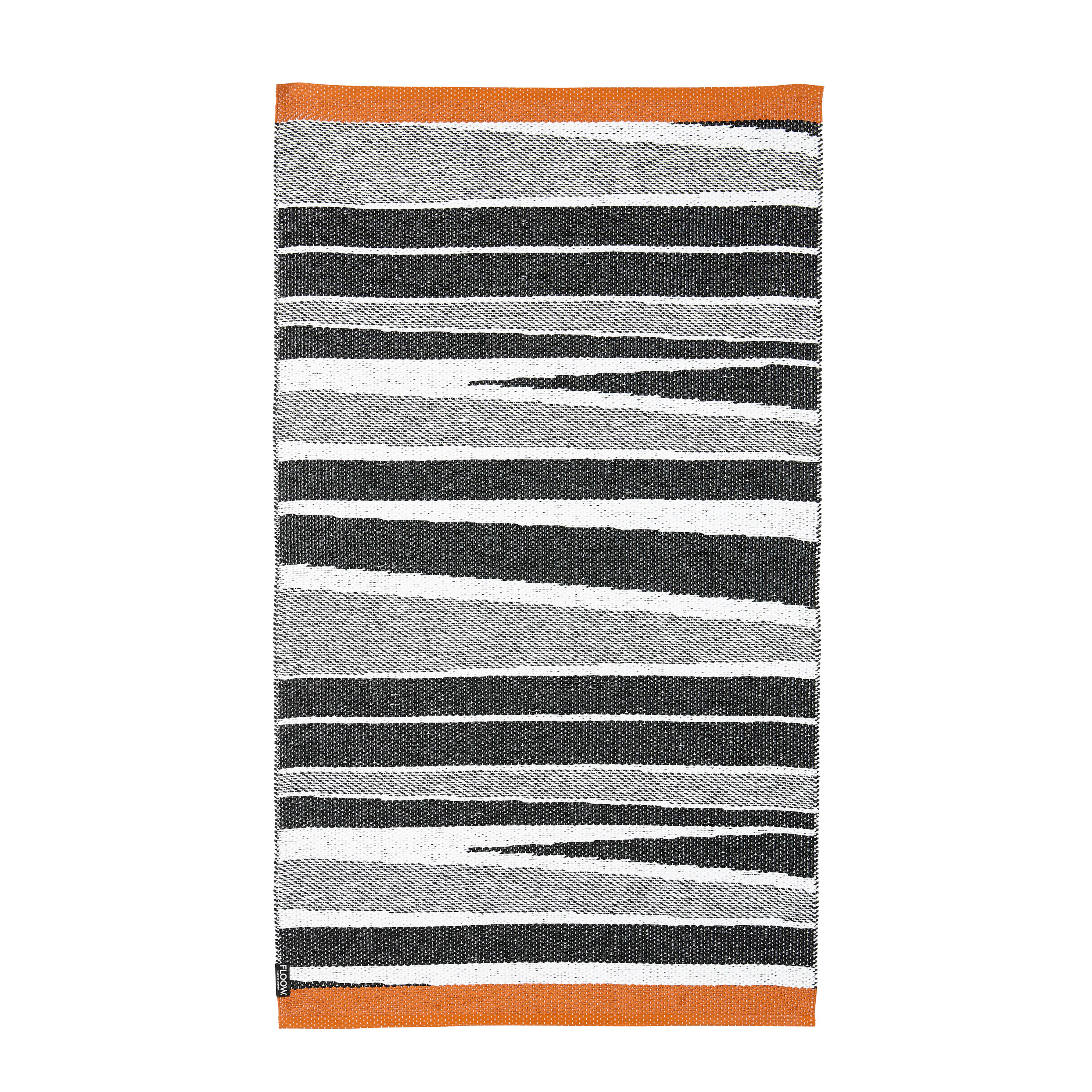 FLOOW B&W GRO Gro 80x140 Orange, 80x140 cm