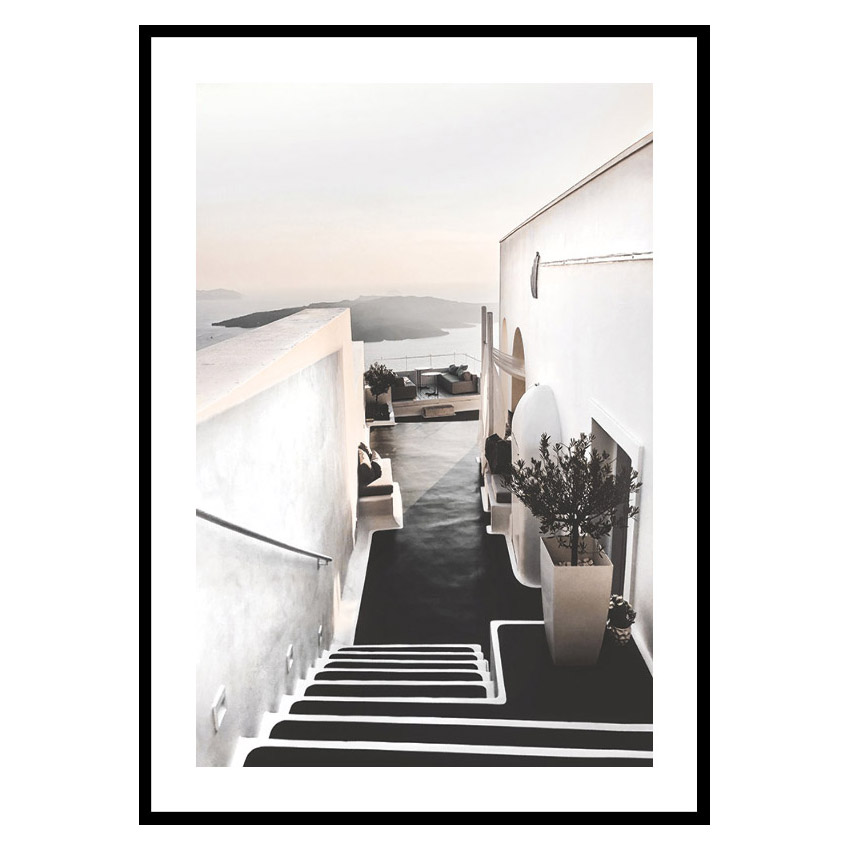 Poster Gallerix Santorini Staircase