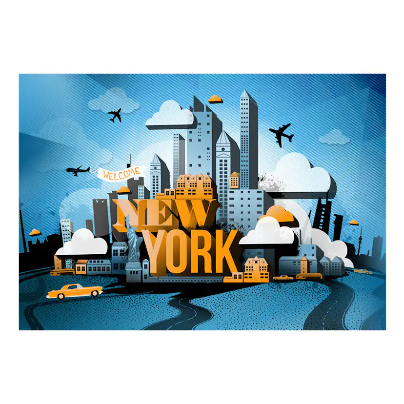 Fototapet Arkiio New York Welcome