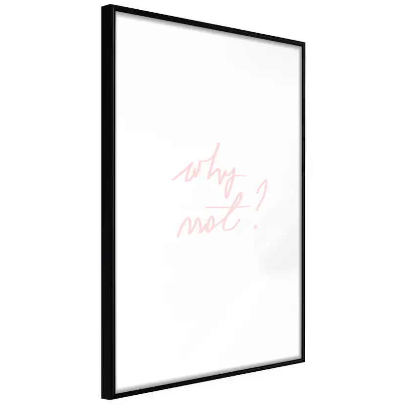 Poster Artgeist Affisch Why Not?